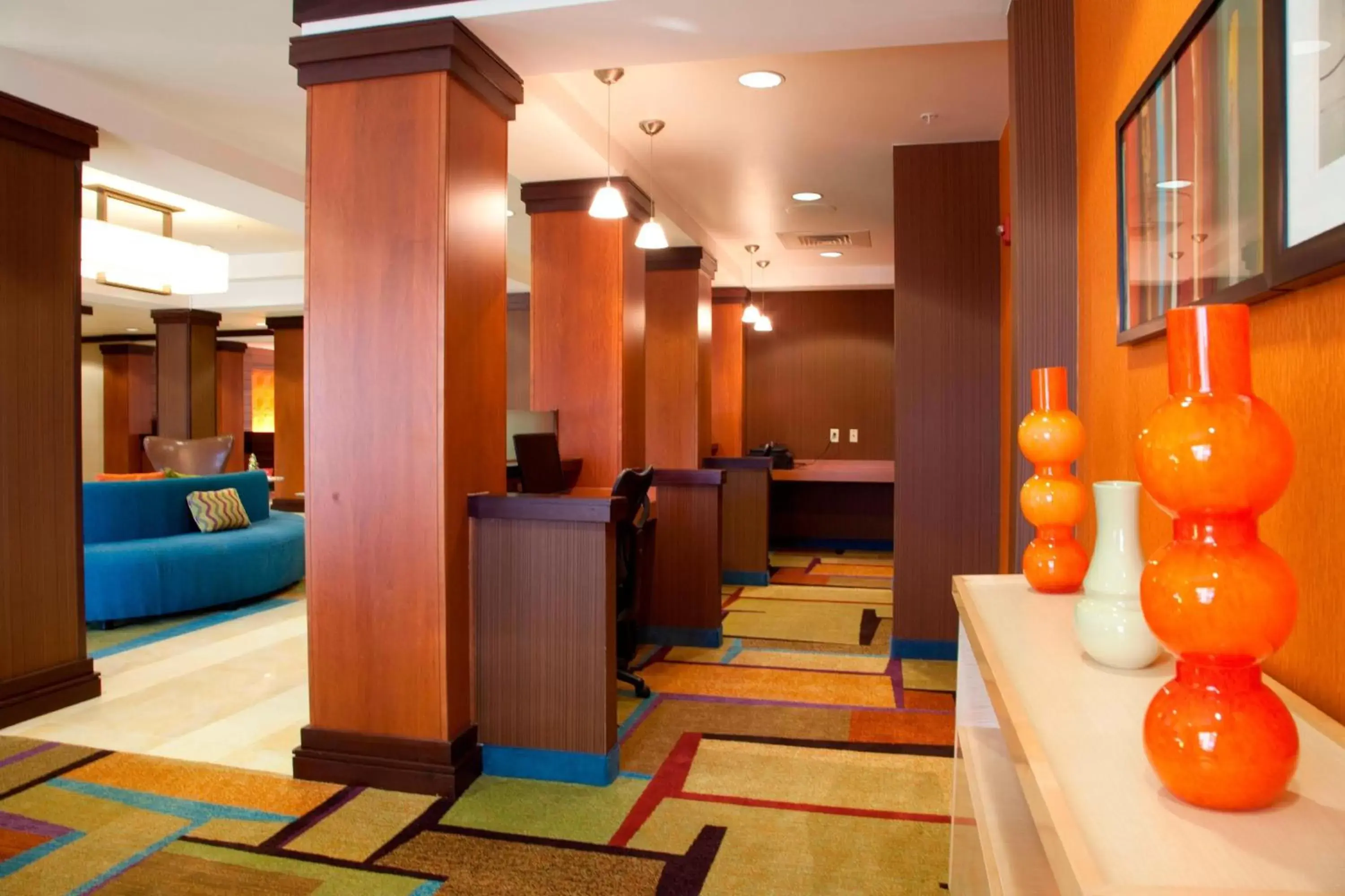 Business facilities, Lobby/Reception in Fairfield Inn & Suites Bedford