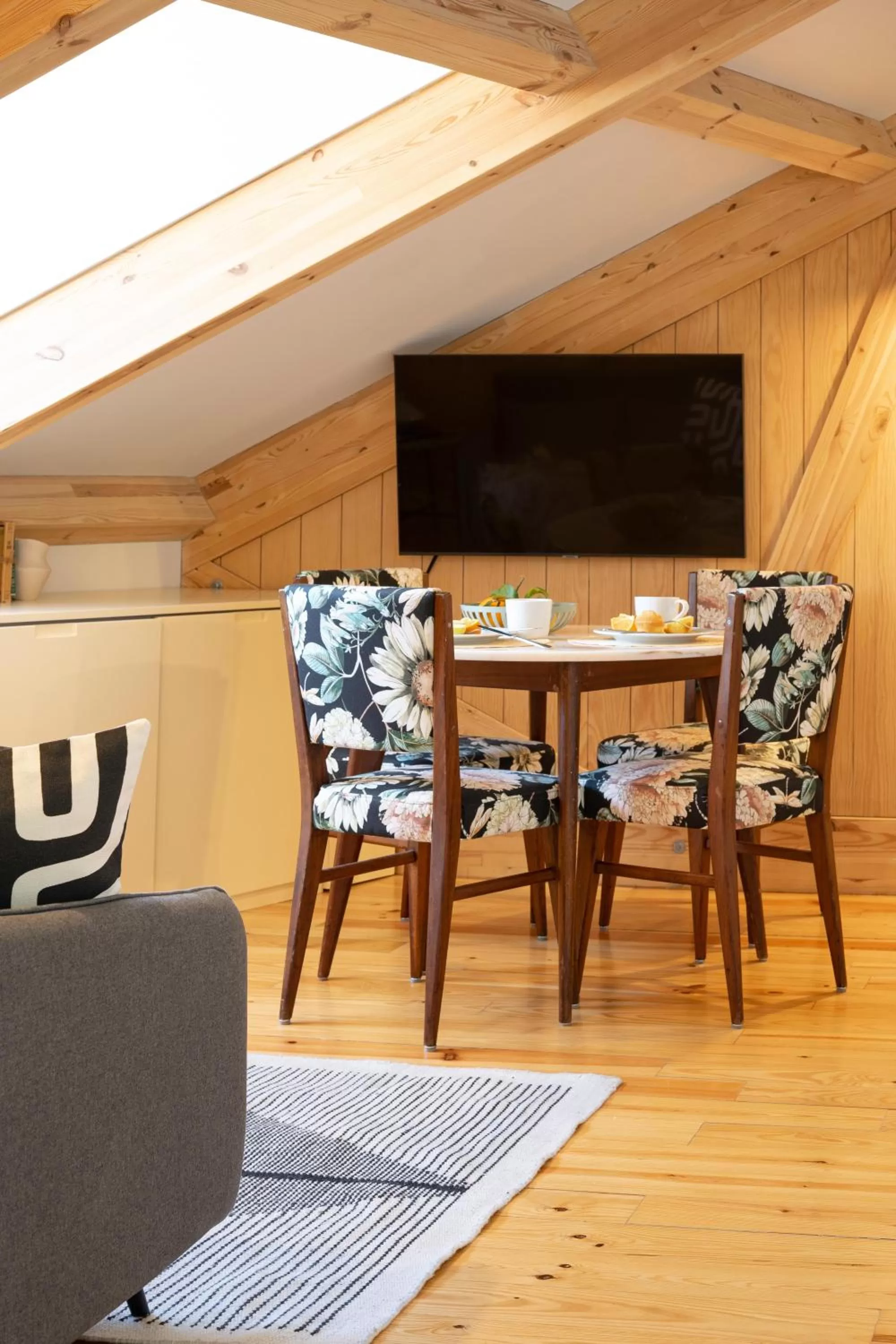 TV and multimedia in Entre Ruas Apartments