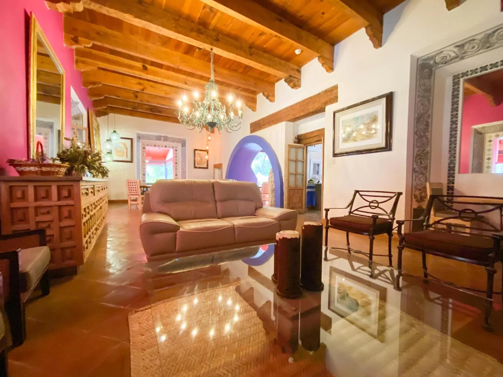 Seating area in Molino de los Reyes