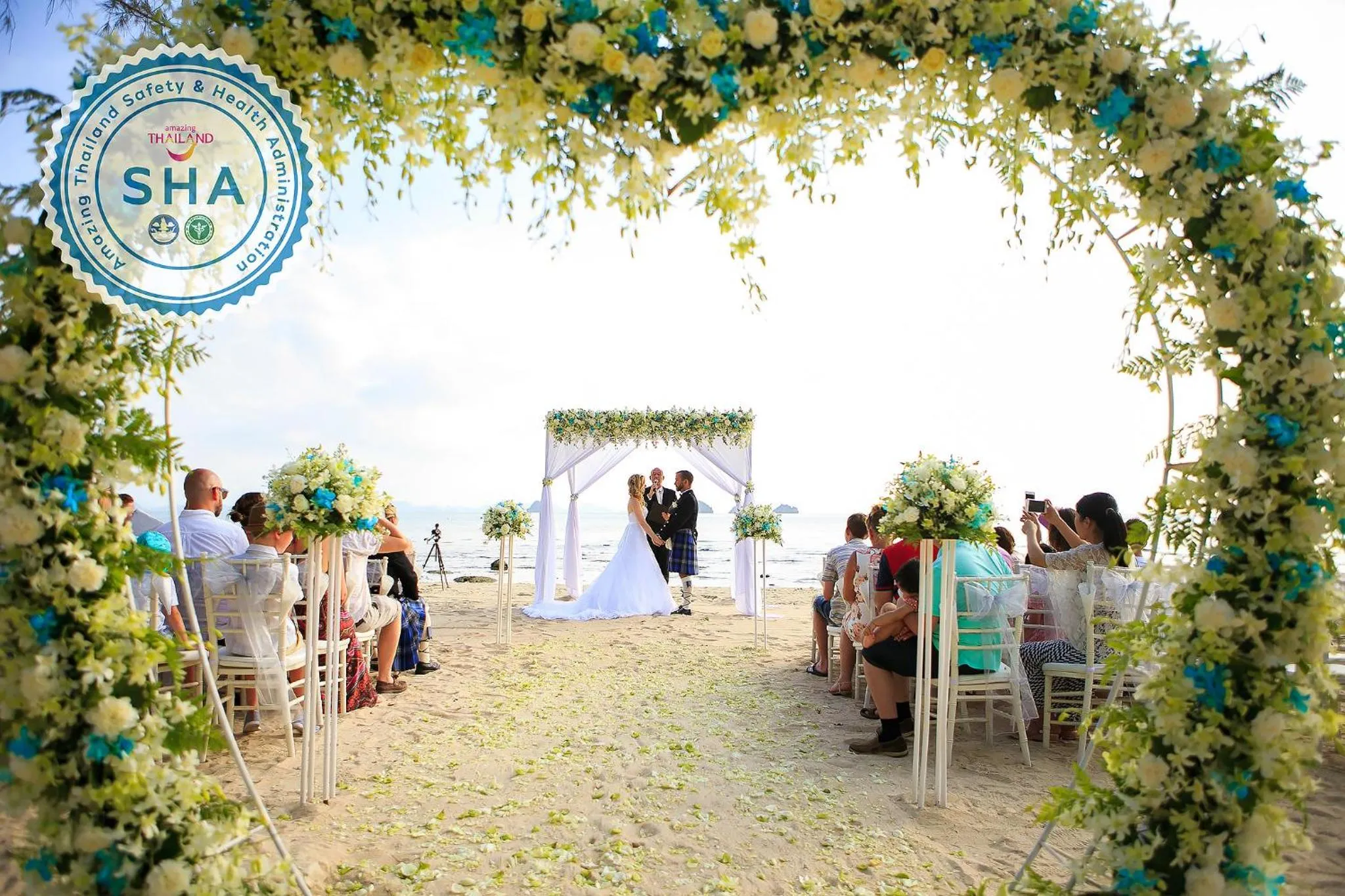 wedding in Am Samui Resort Taling Ngam