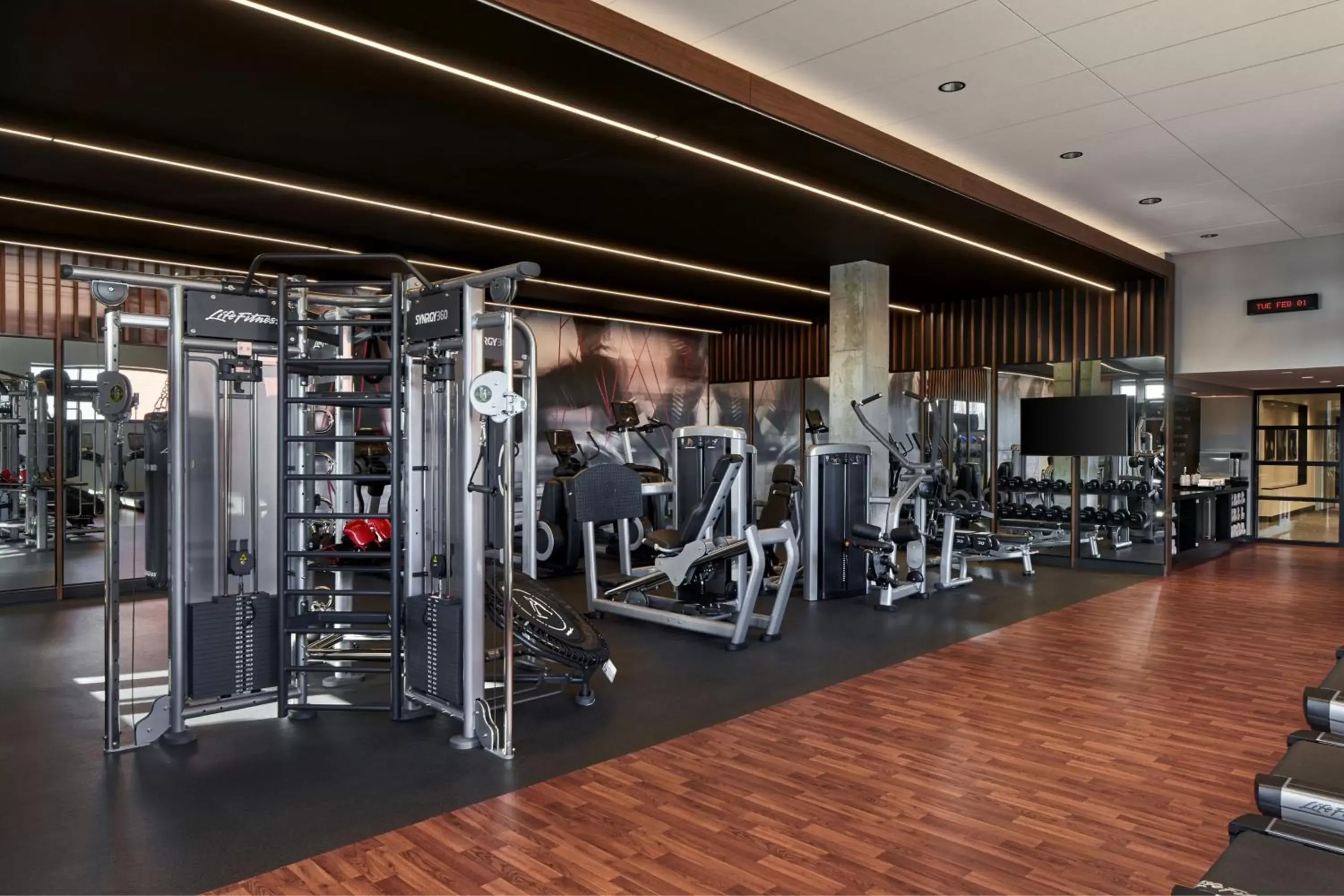 Fitness centre/facilities, Fitness Center/Facilities in Marriott Owings Mills Metro Centre