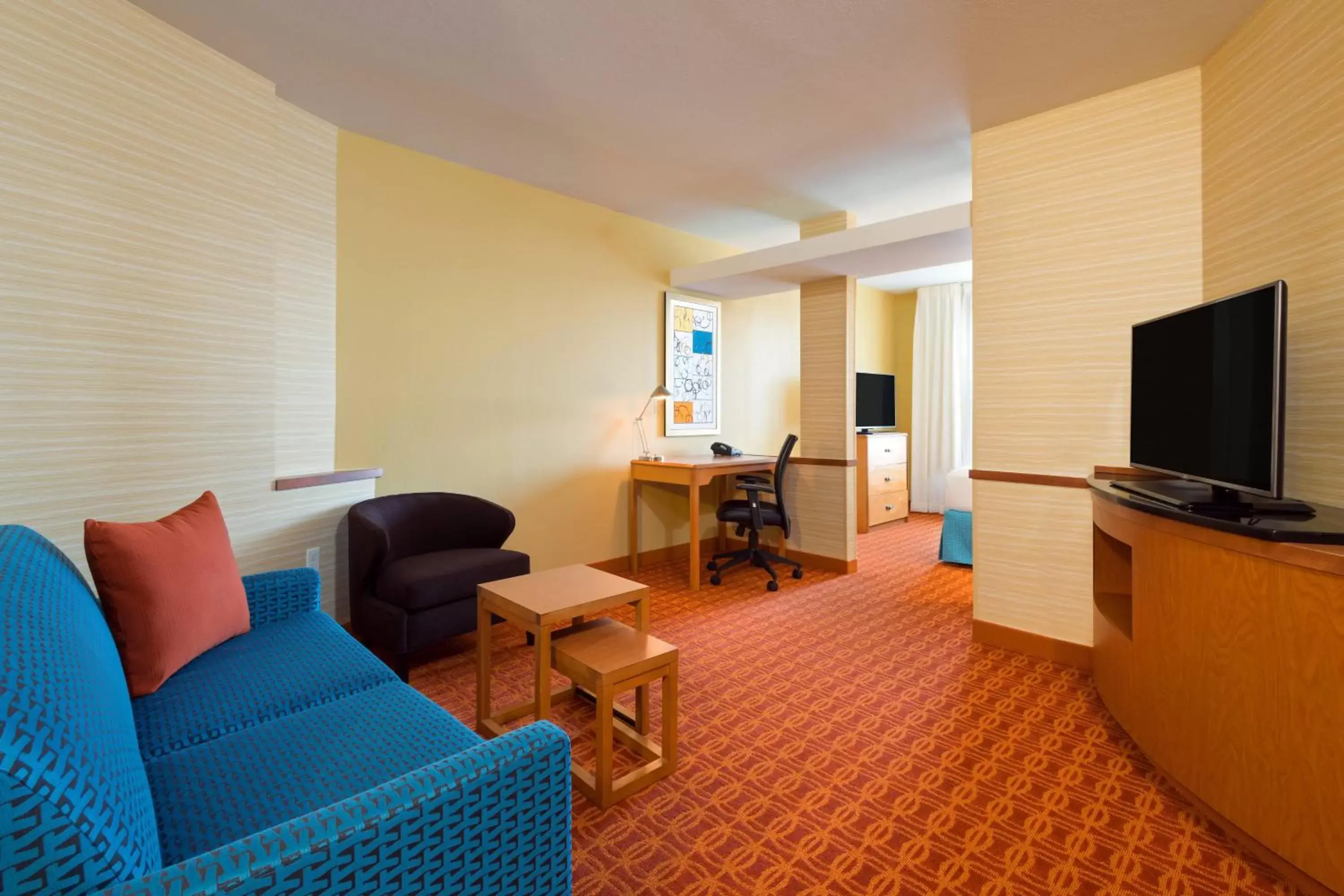 Living room, Seating Area in Fairfield Inn & Suites Louisville Downtown