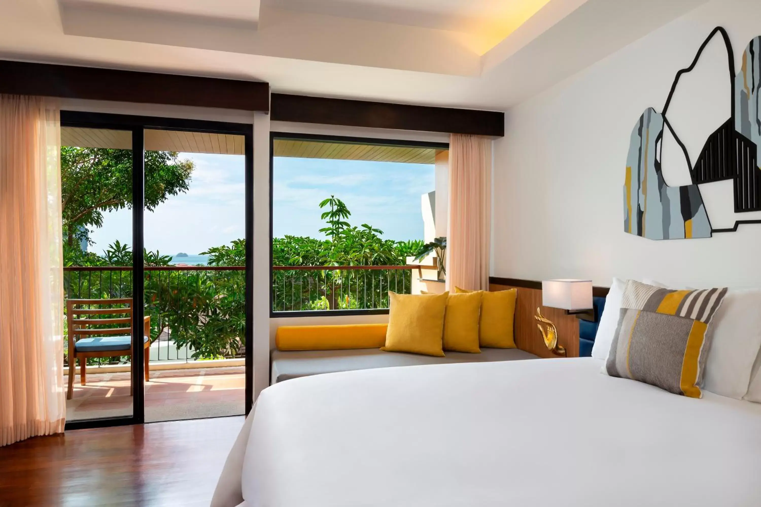 Photo of the whole room, Bed in Avani Ao Nang Cliff Krabi Resort