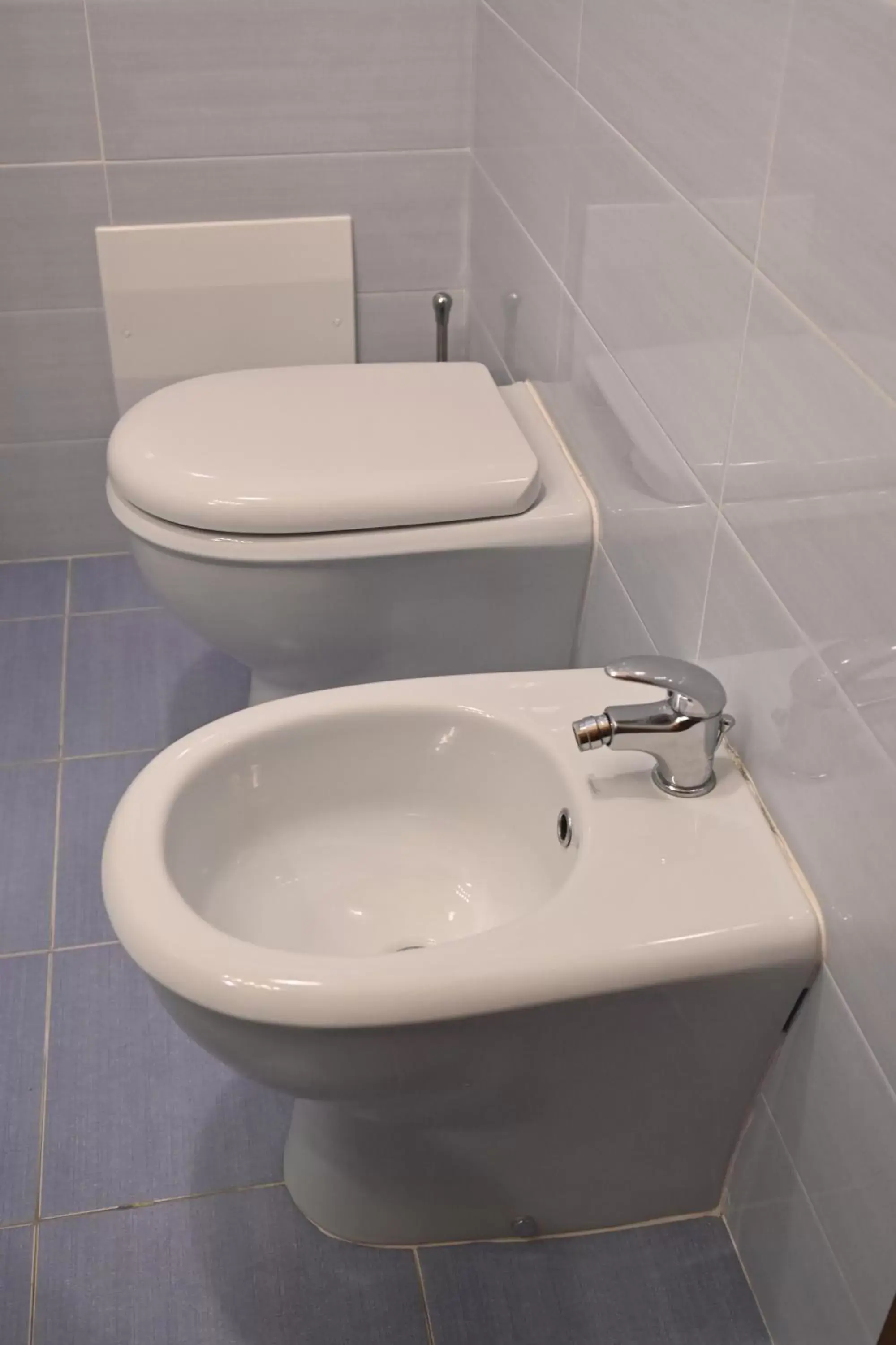 Toilet, Bathroom in B&B a Capua - I PORTICI del centro