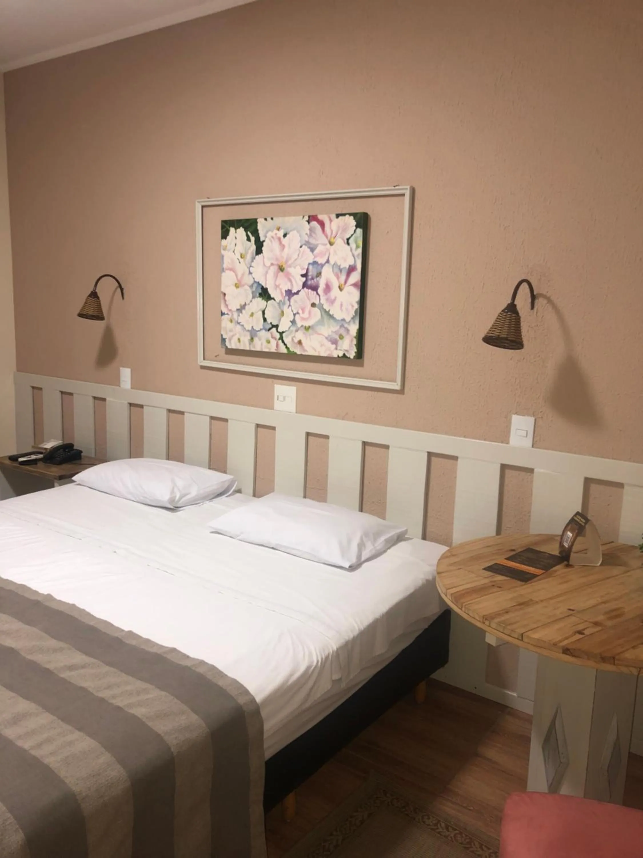 Bed in Mariá Plaza Hotel