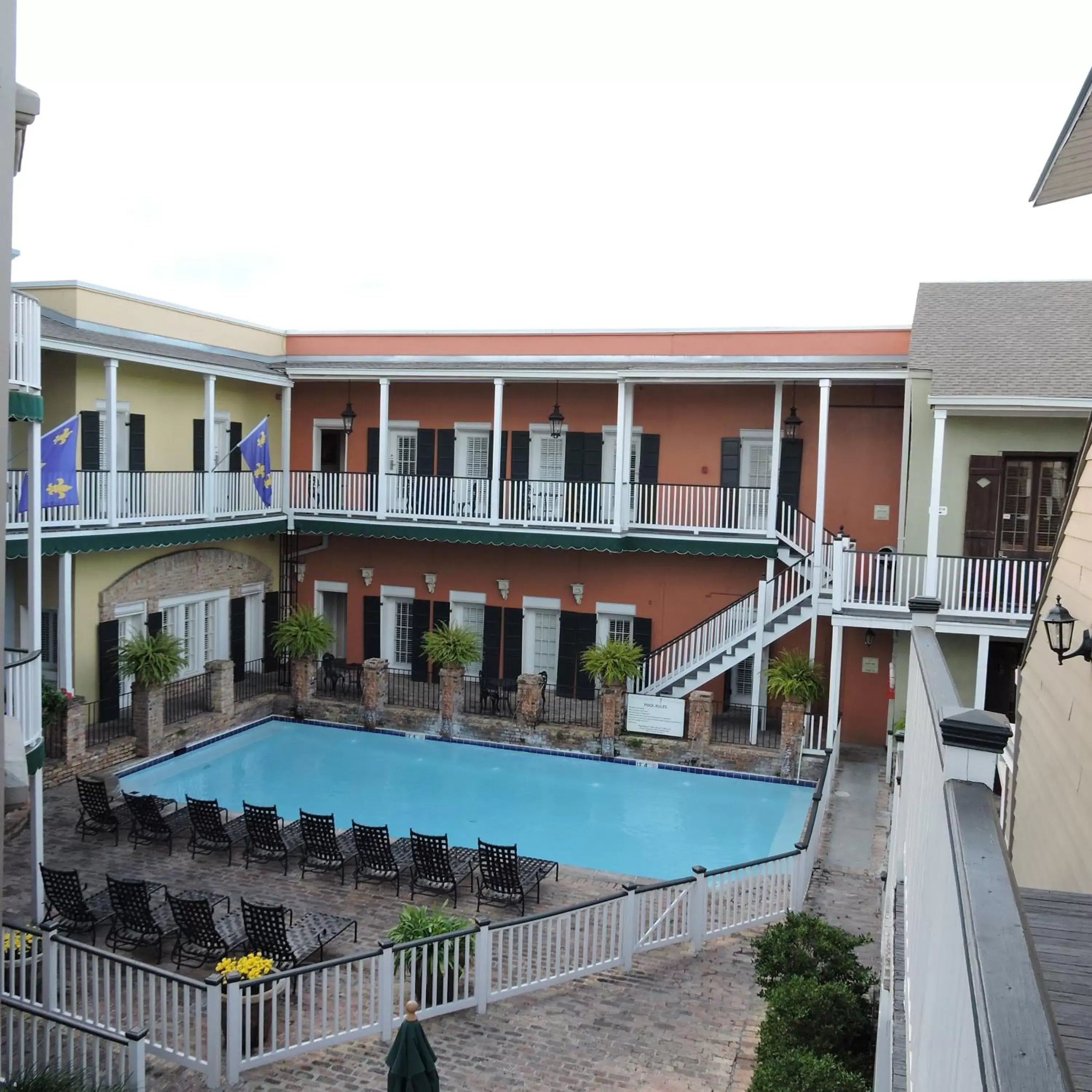 Swimming pool, Pool View in French Quarter Courtyard Hotel and Suites