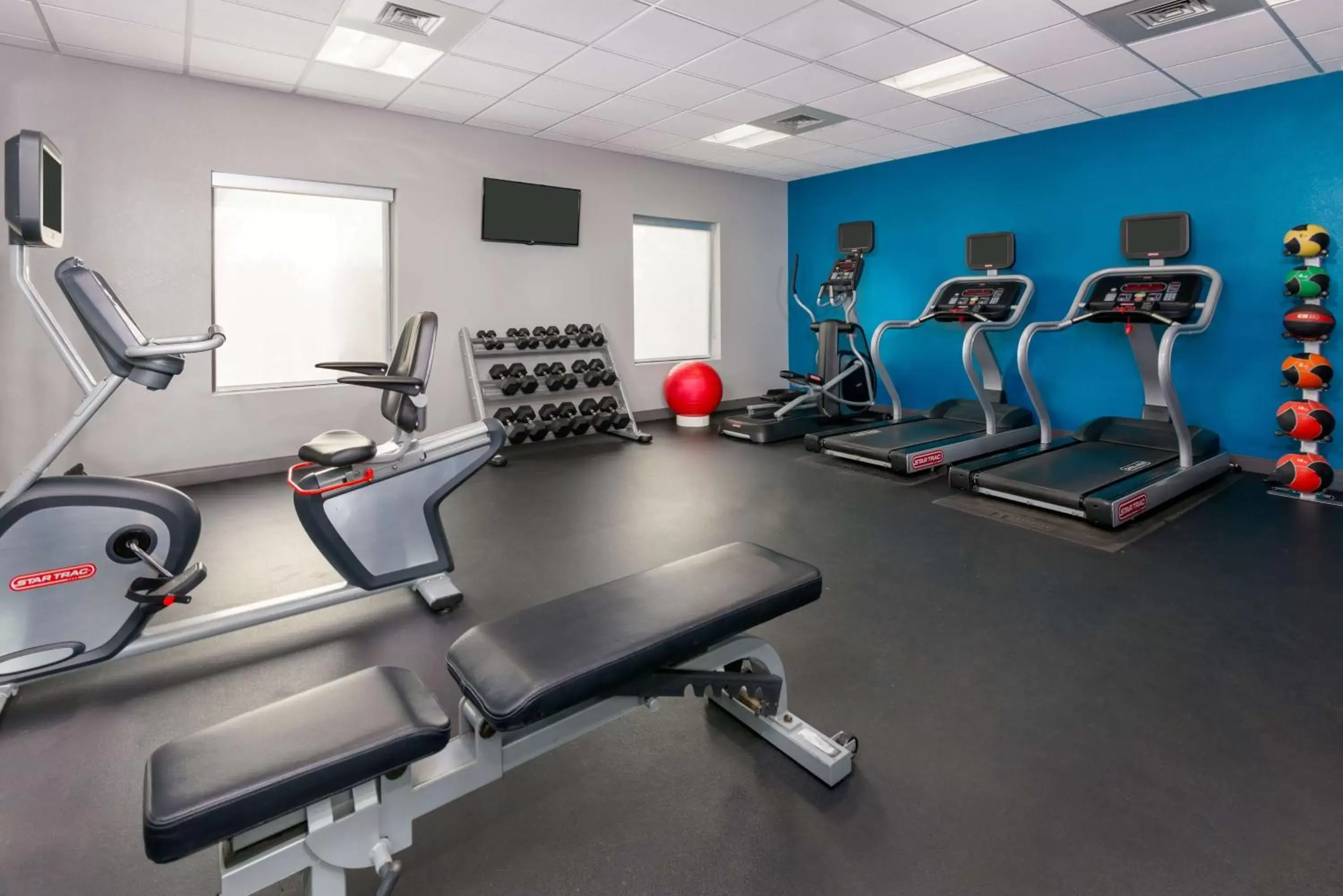 Fitness centre/facilities, Fitness Center/Facilities in Hampton Inn & Suites Winston-Salem/University Area