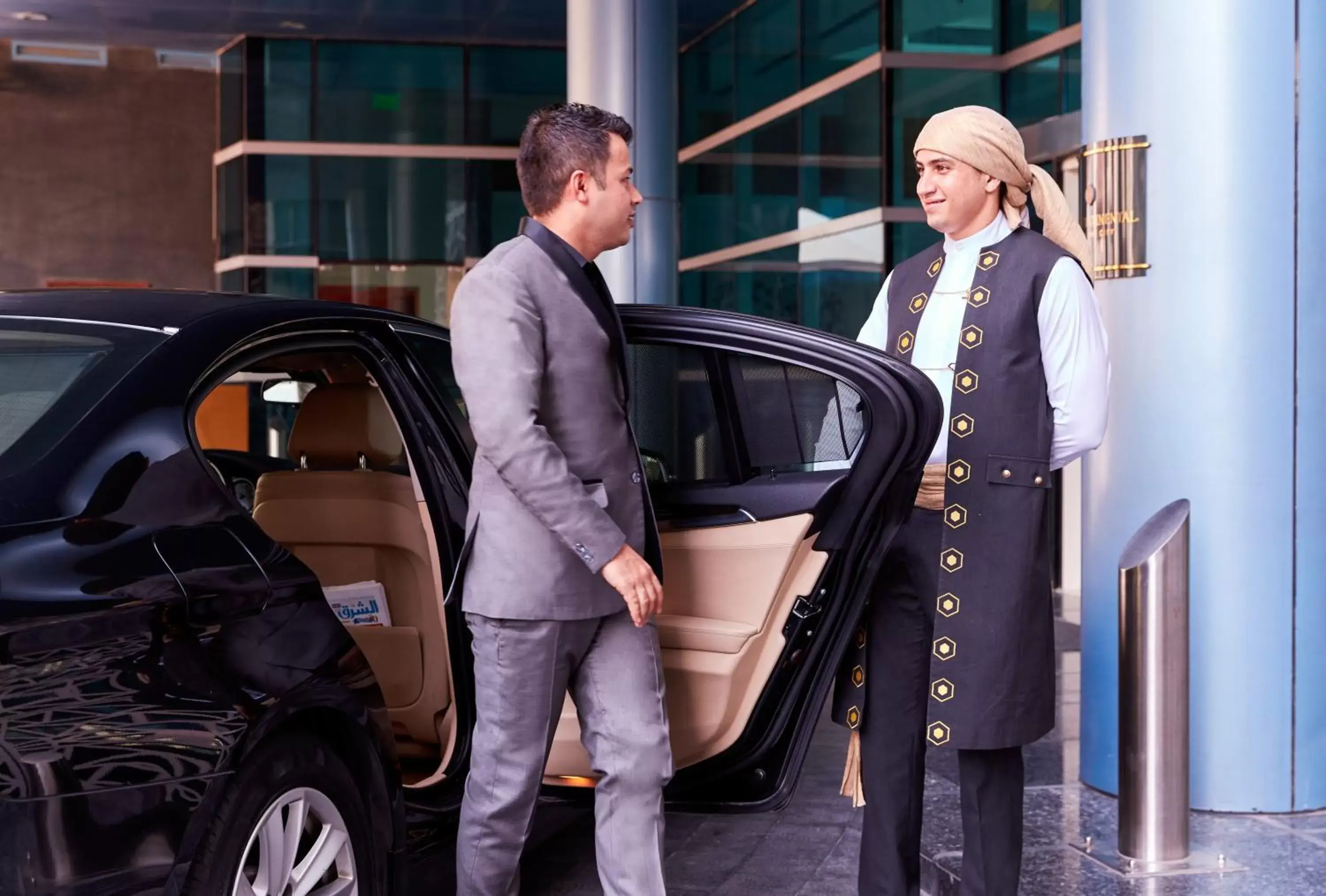 Property building in InterContinental Doha The City by IHG Property building in InterContinental Doha The City by IHG