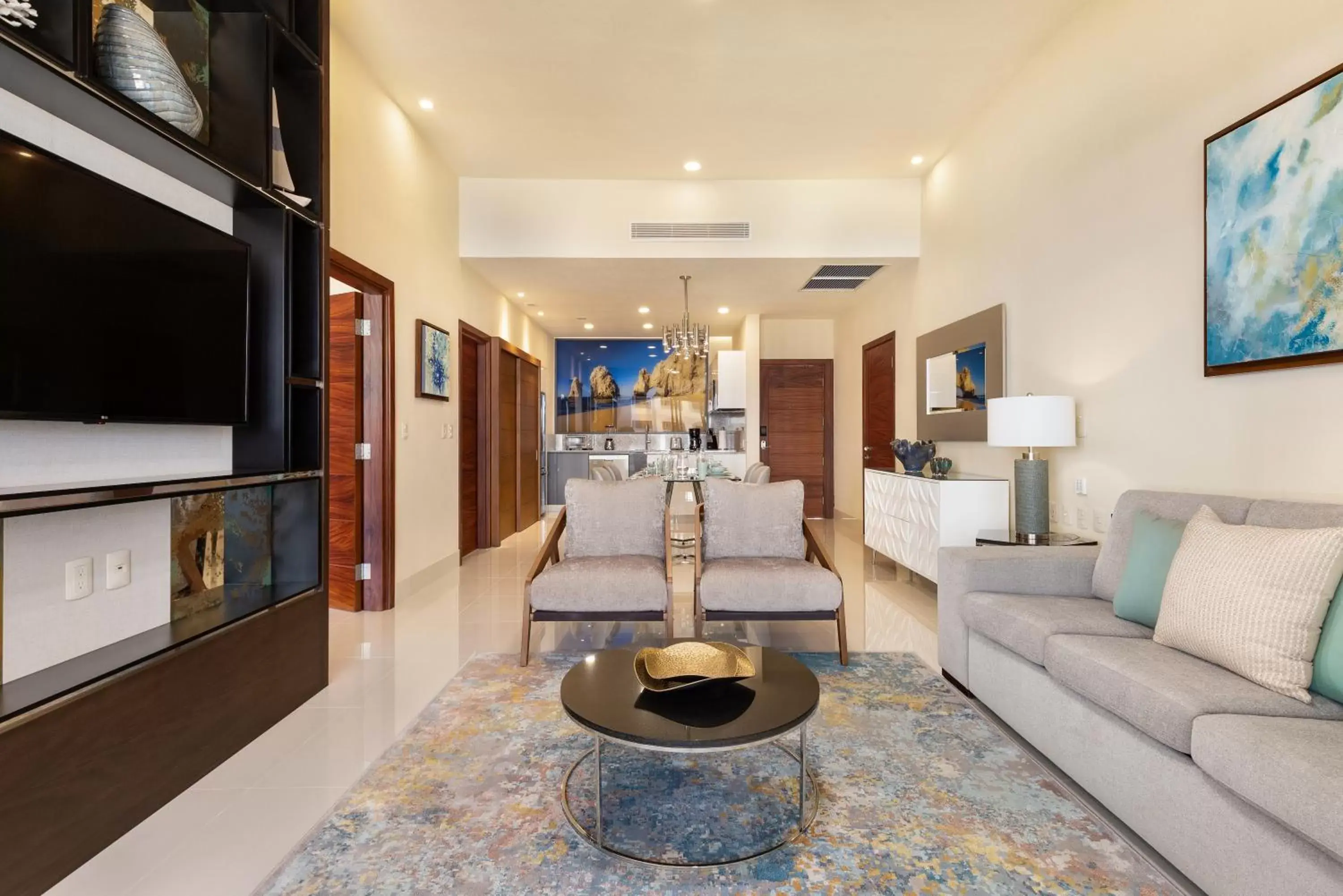 Living room, Seating Area in Villa La Valencia Beach Resort & Spa Los Cabos