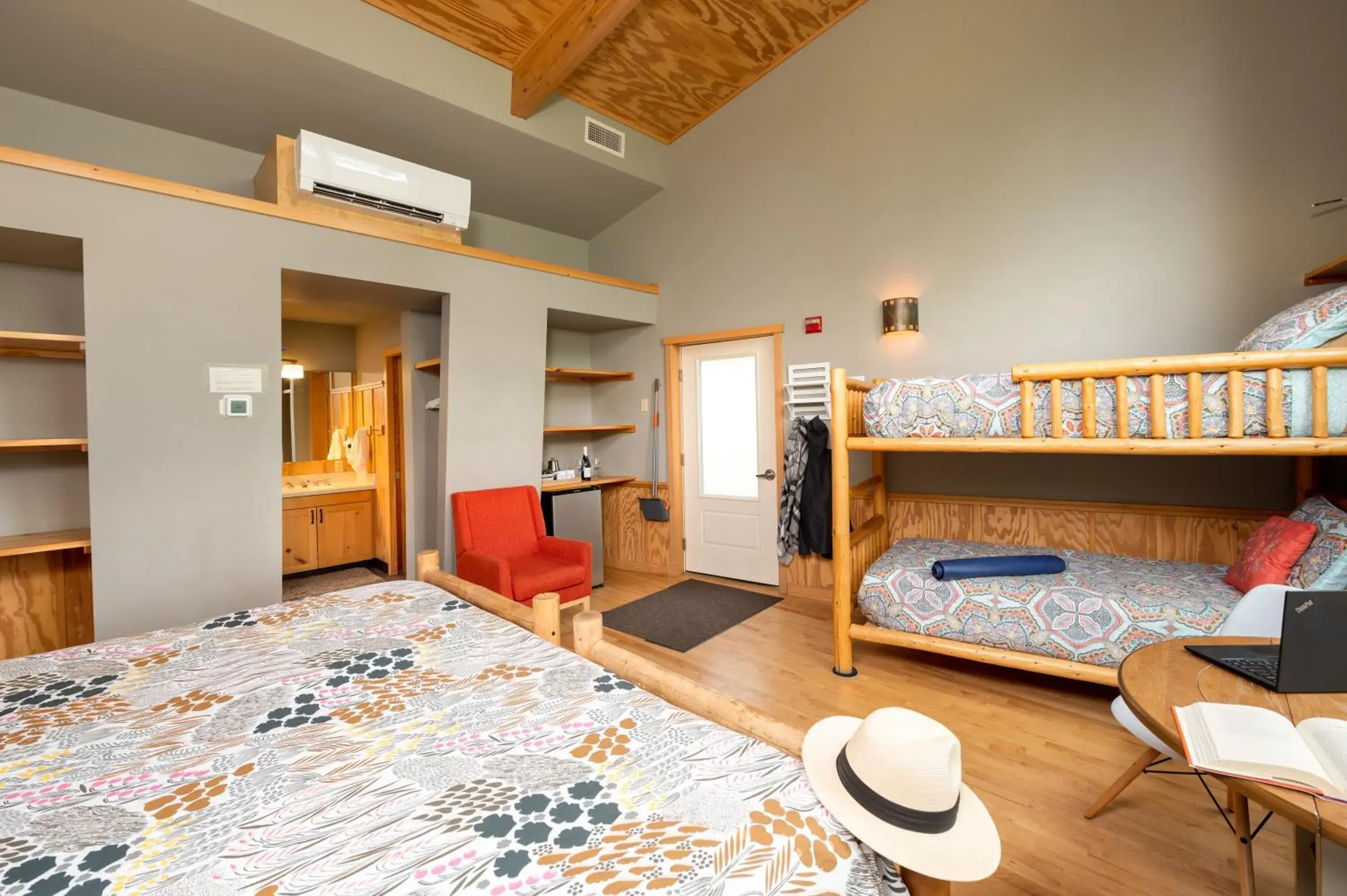 Bunk Bed in Sleeping Lady Mountain Resort