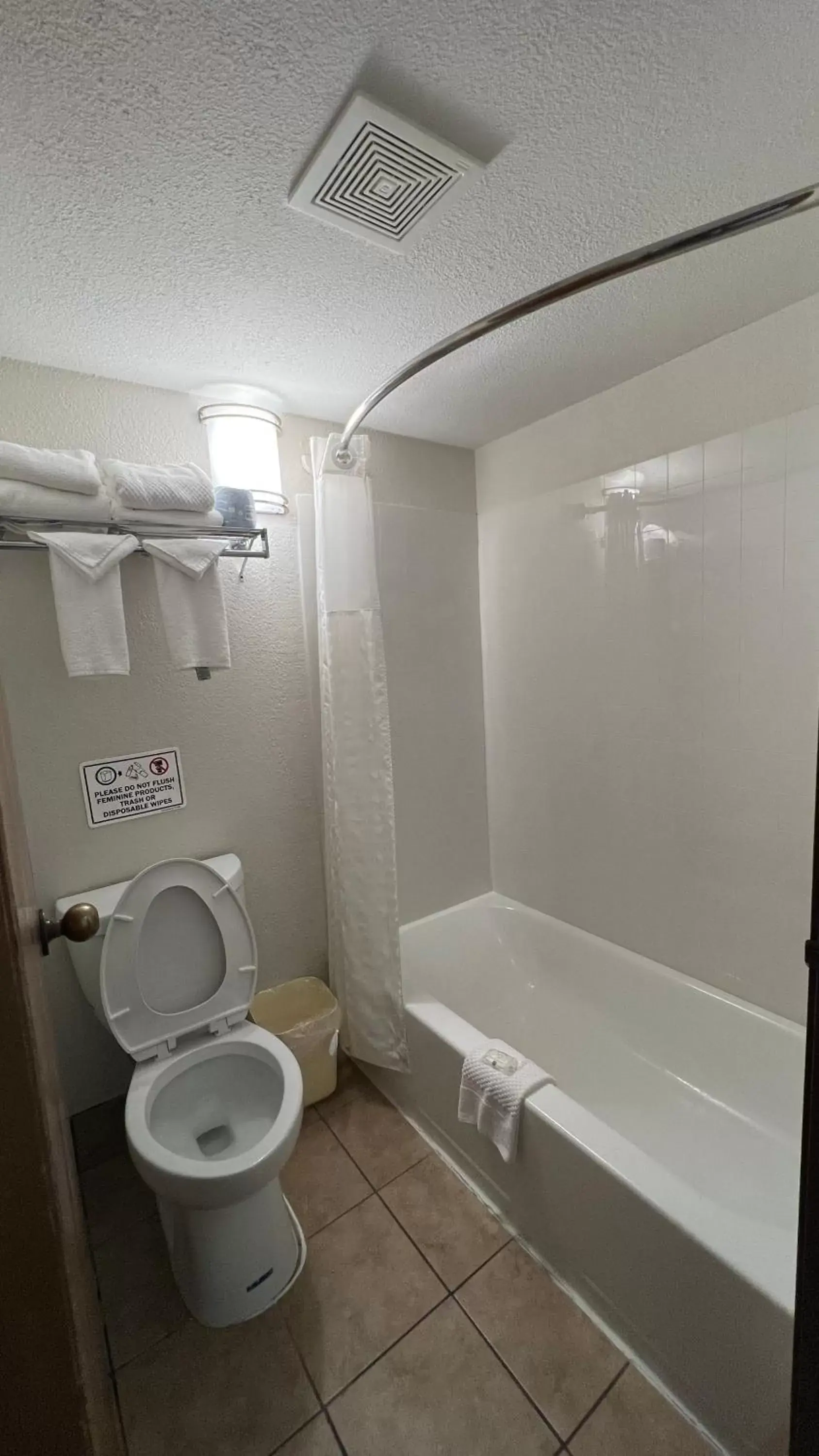 Bathroom in Quality Inn Merriam Kansas City