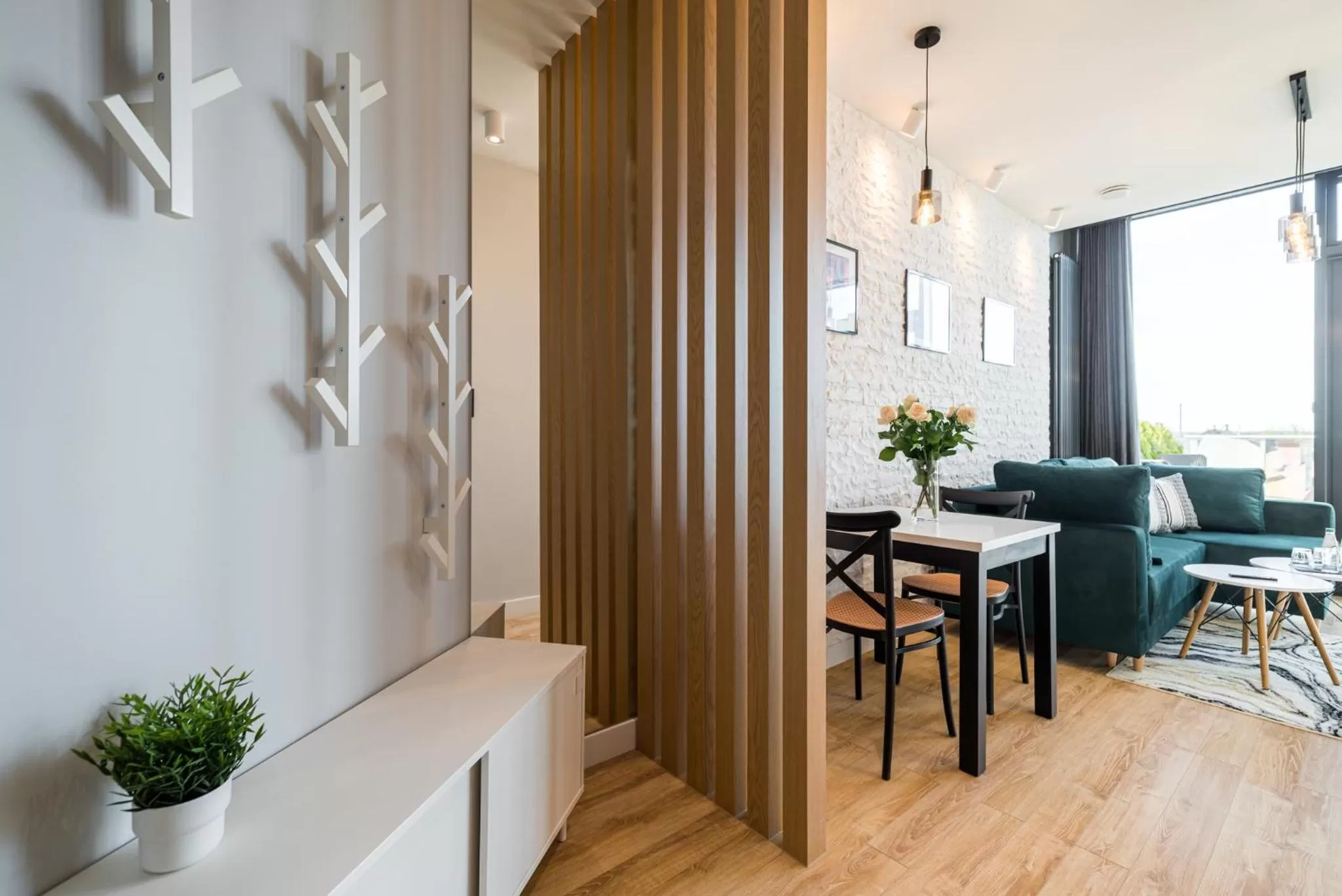 Kitchen or kitchenette in Q18 ApartHotel