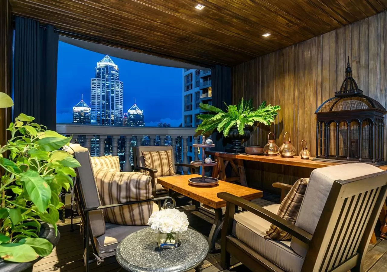 Balcony/Terrace in Hotel Muse Bangkok Langsuan - MGallery