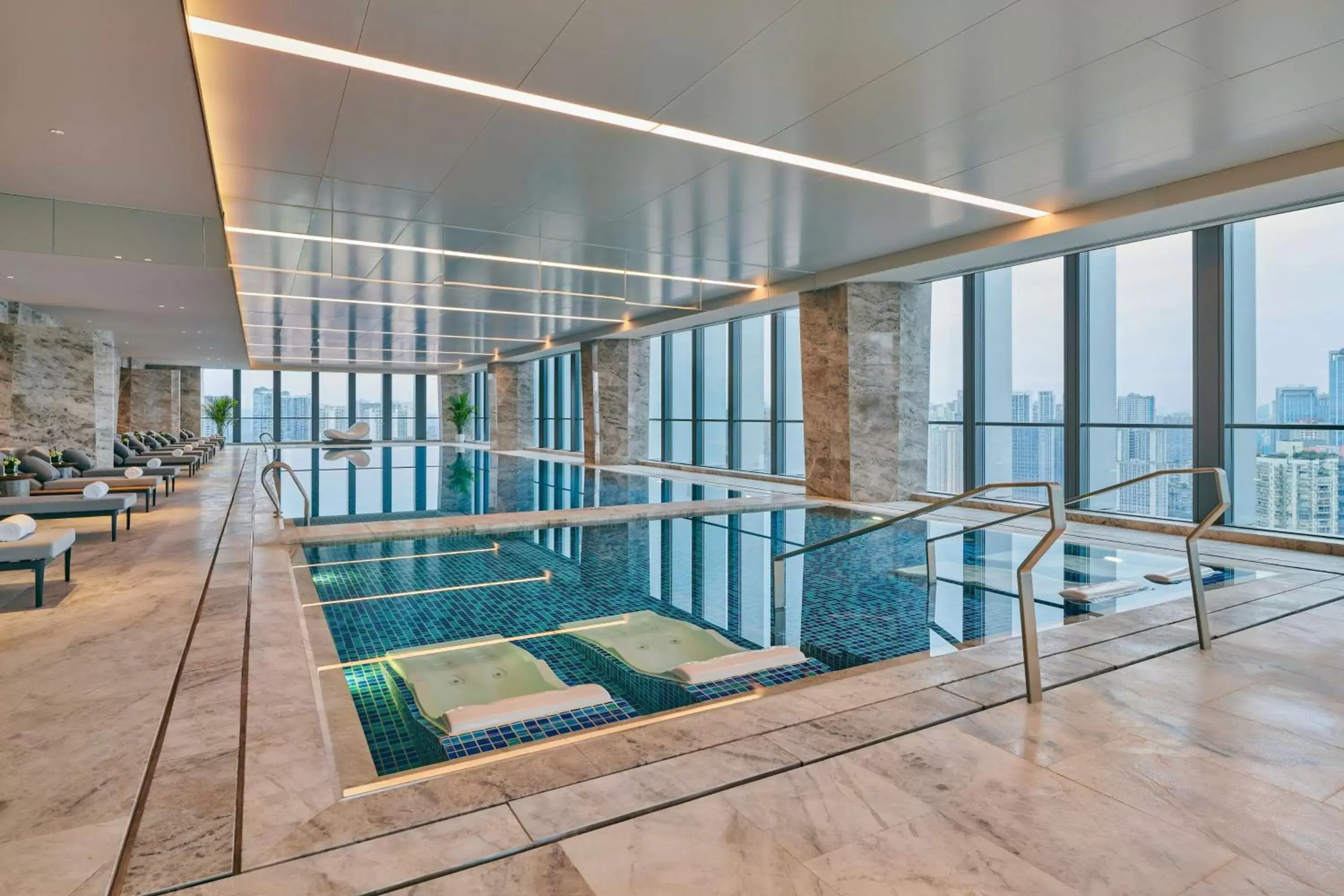 Pool view, Swimming Pool in Hilton Chongqing Liangjiang New Area
