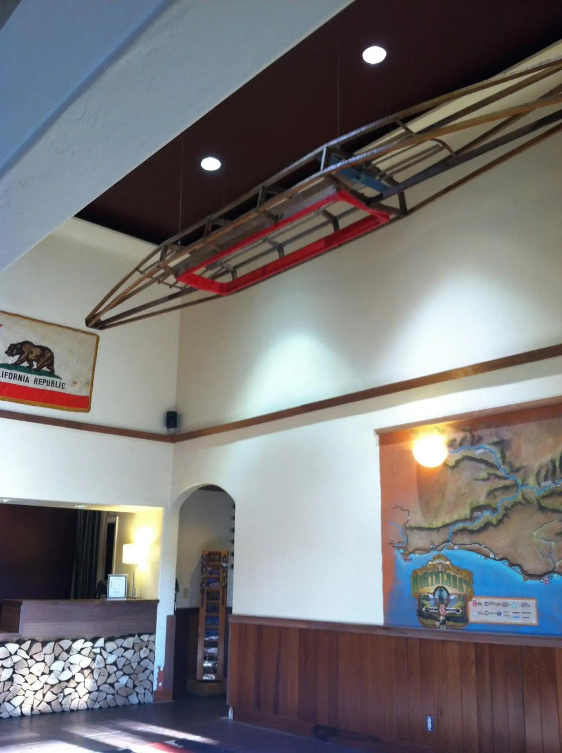 Decorative detail in The Redwood Riverwalk Hotel