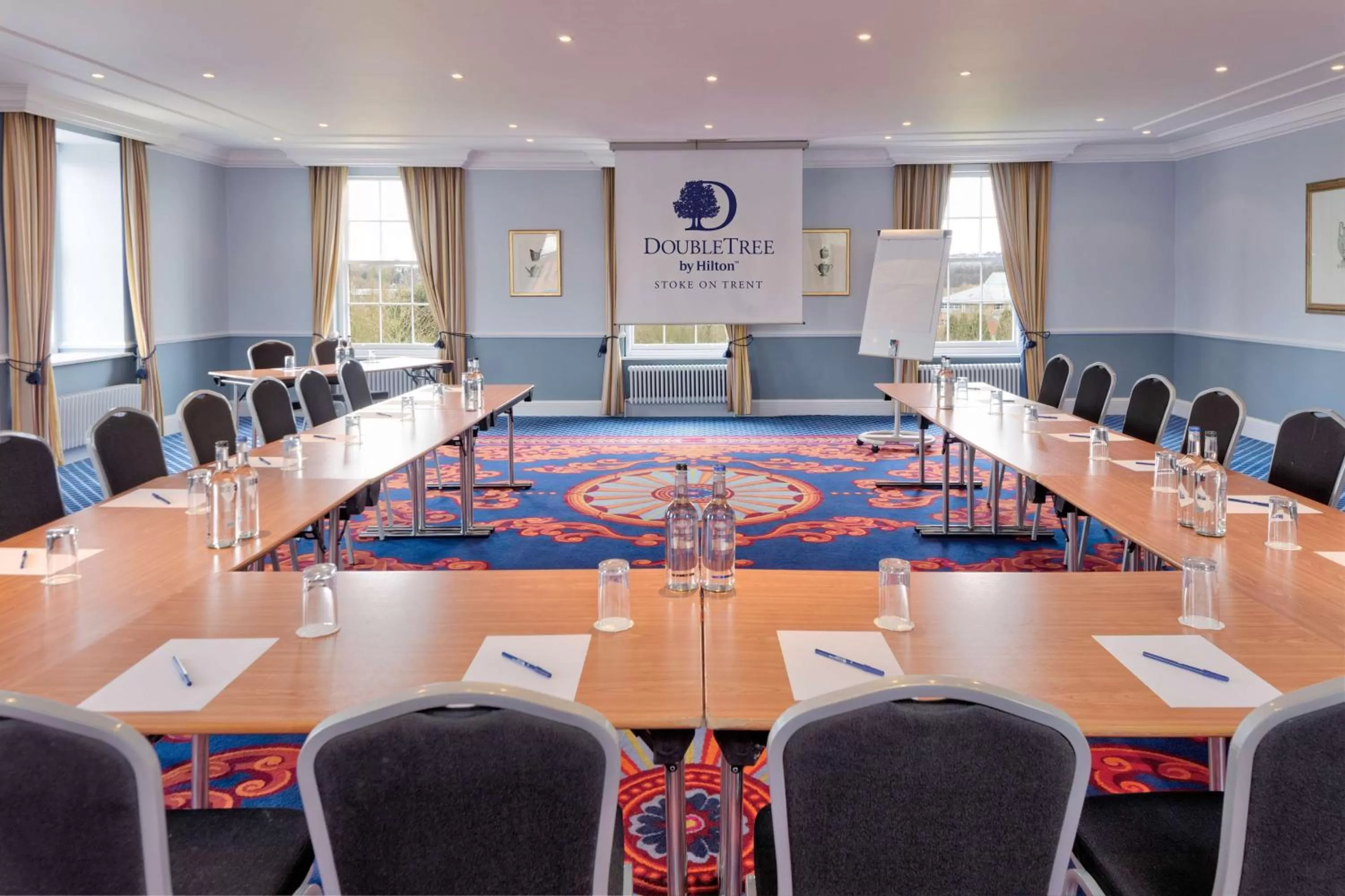 Meeting/conference room in DoubleTree by Hilton Stoke-on-Trent, United Kingdom