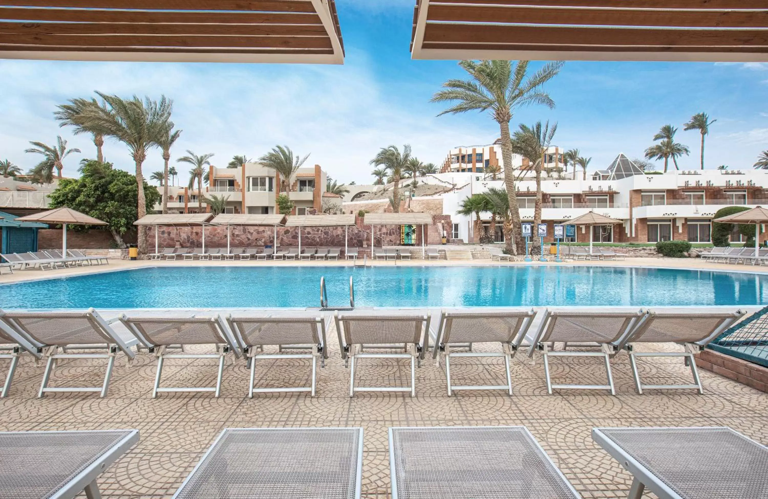 Pool view, Swimming Pool in Pyramisa Beach Resort Sharm El Sheikh