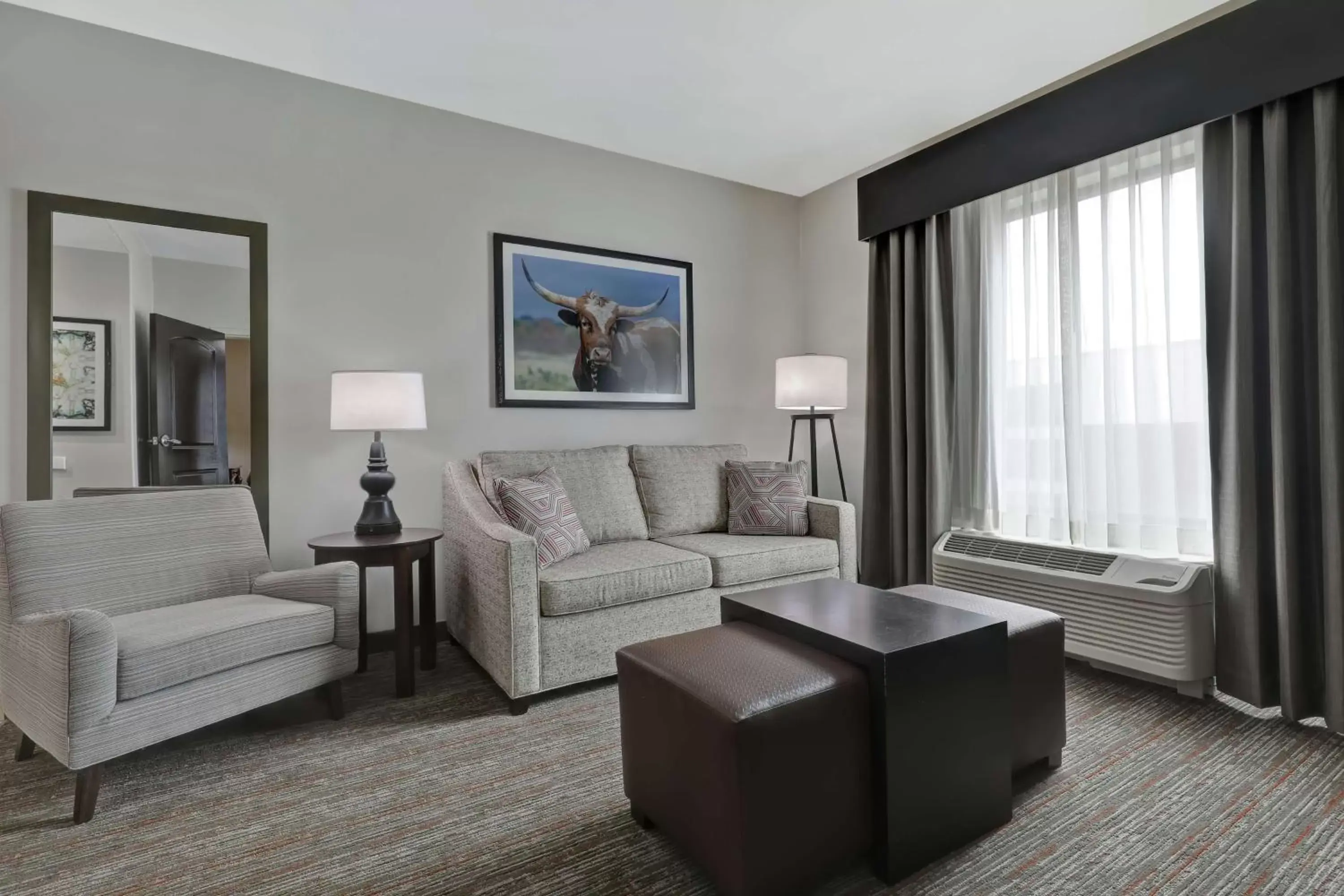 Living room, Seating Area in Homewood Suites by Hilton McAllen