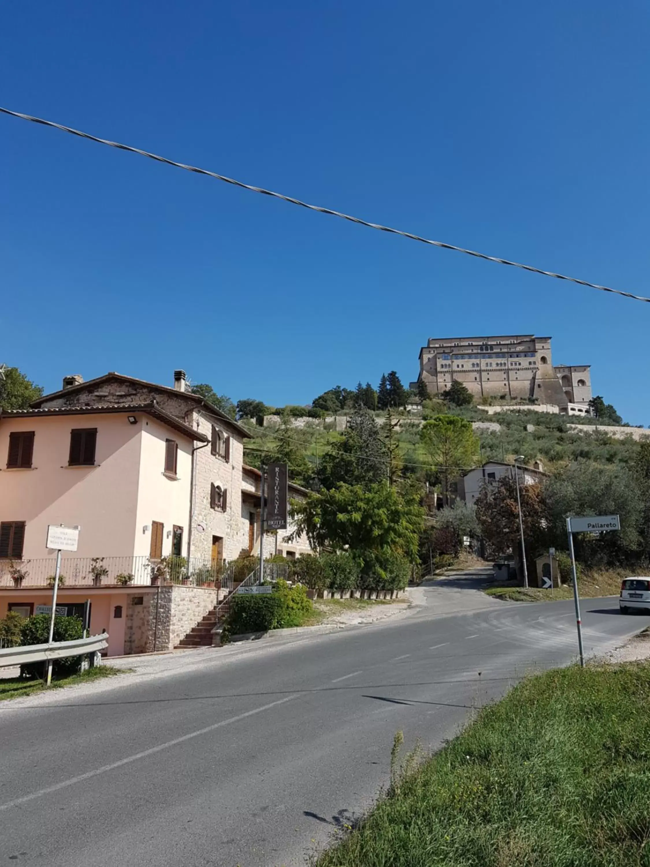 Facade/entrance in Hotel Ponte San Vittorino