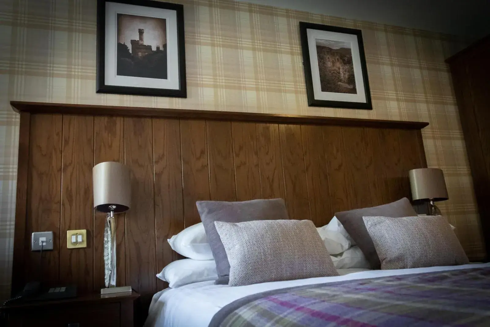 Bed in Beaufort Hotel