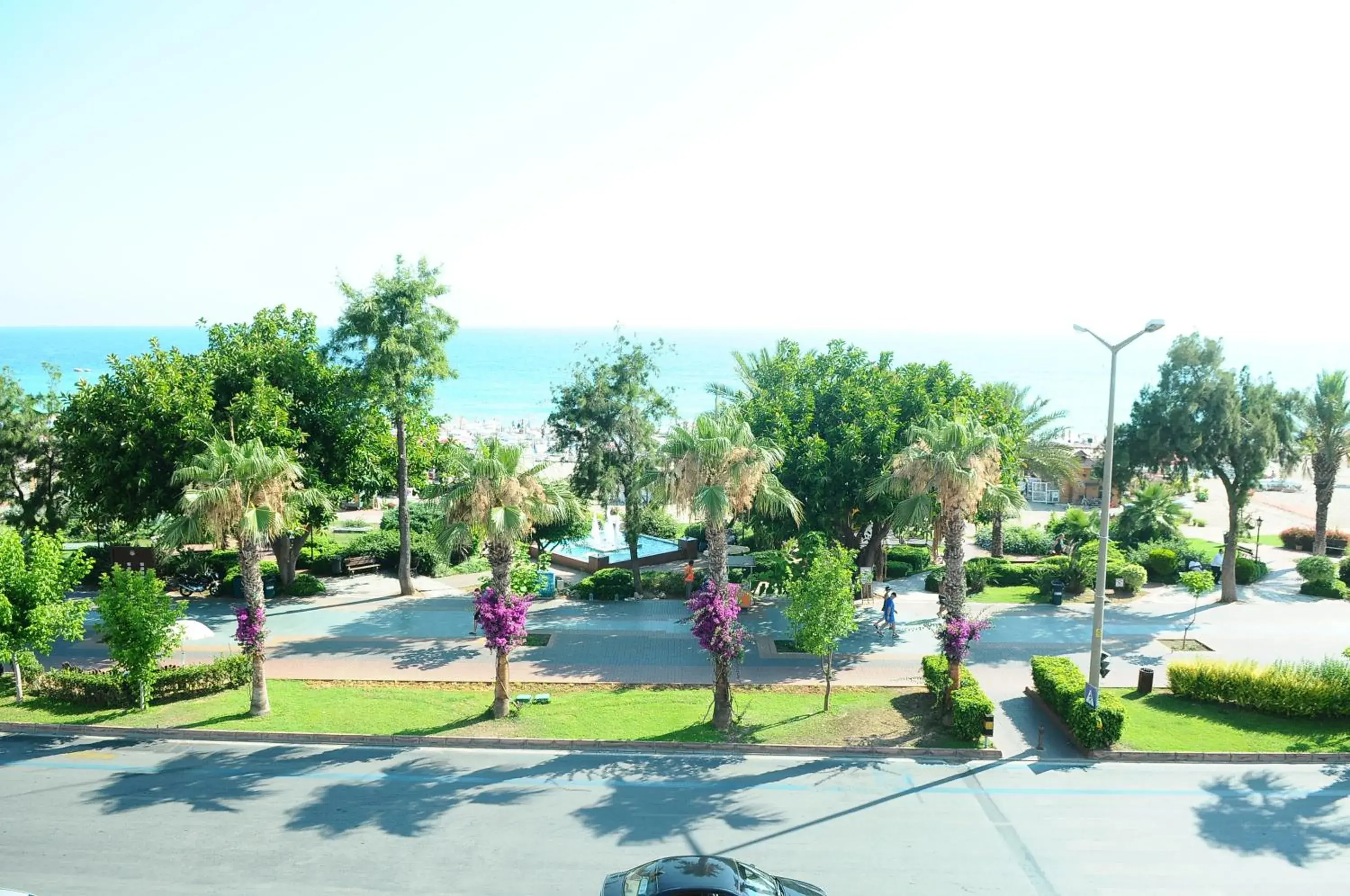 Sea view in Kleopatra Beach Yildiz Hotel
