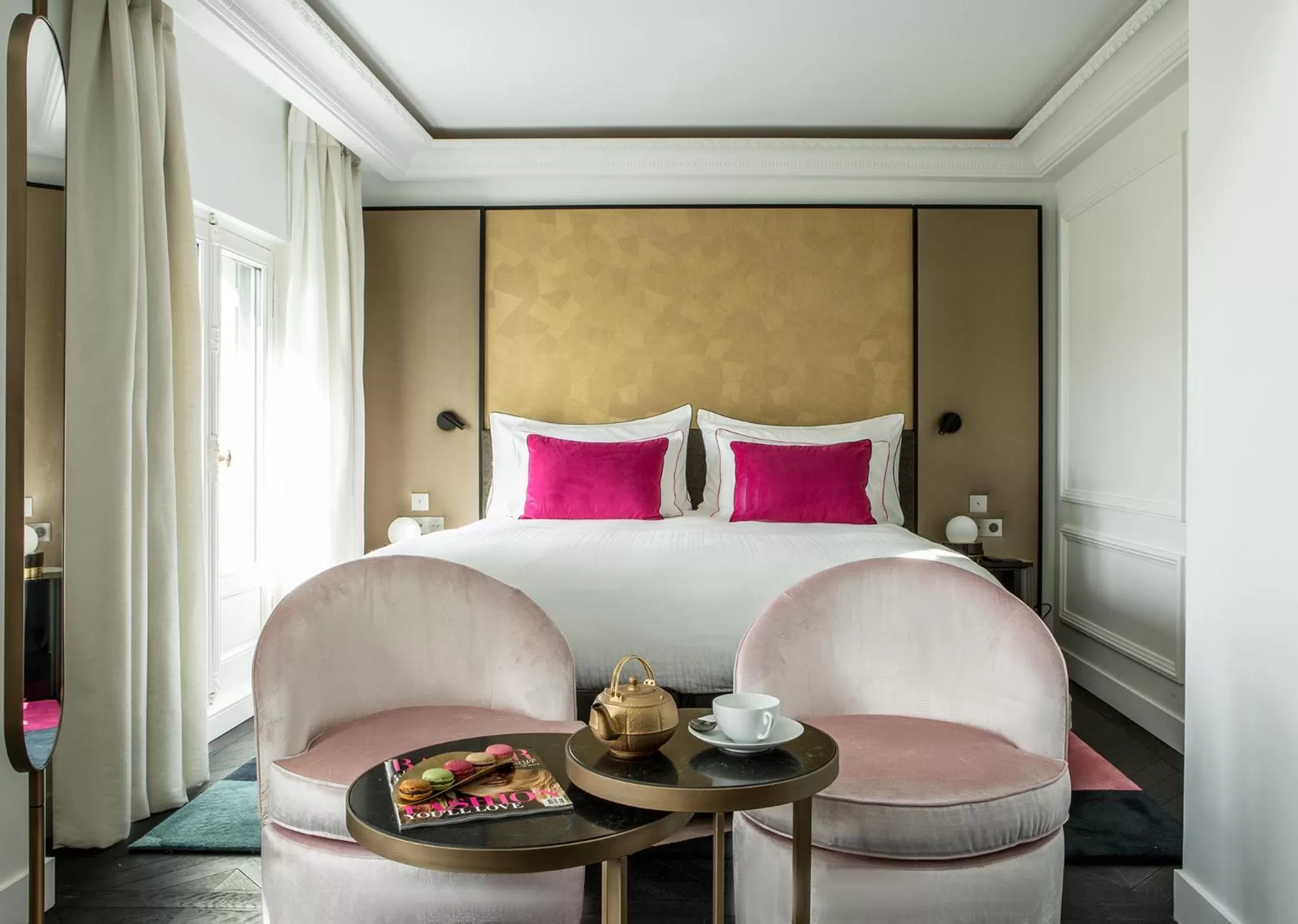 Bed in Fauchon l'Hôtel Paris