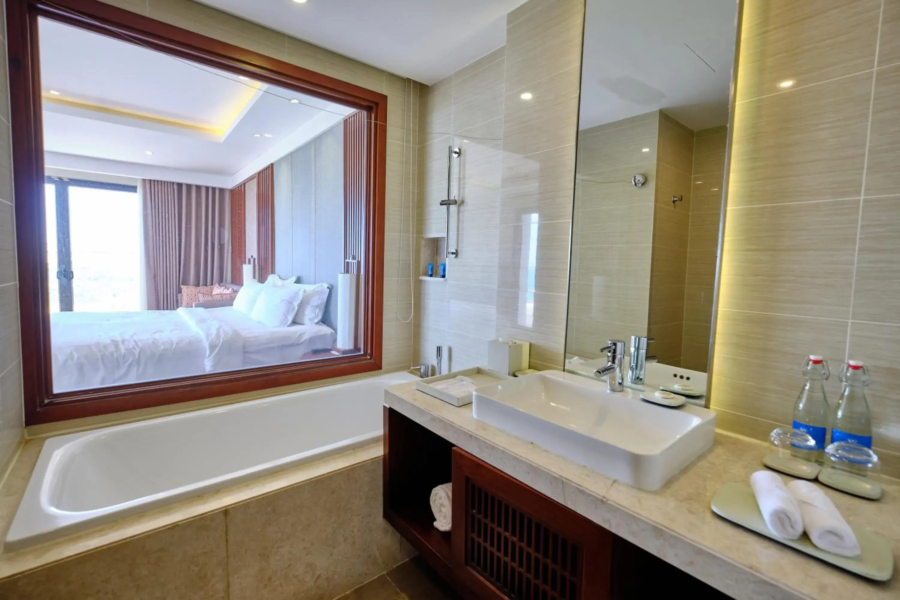 Bathroom in Duyen Ha Resort Cam Ranh