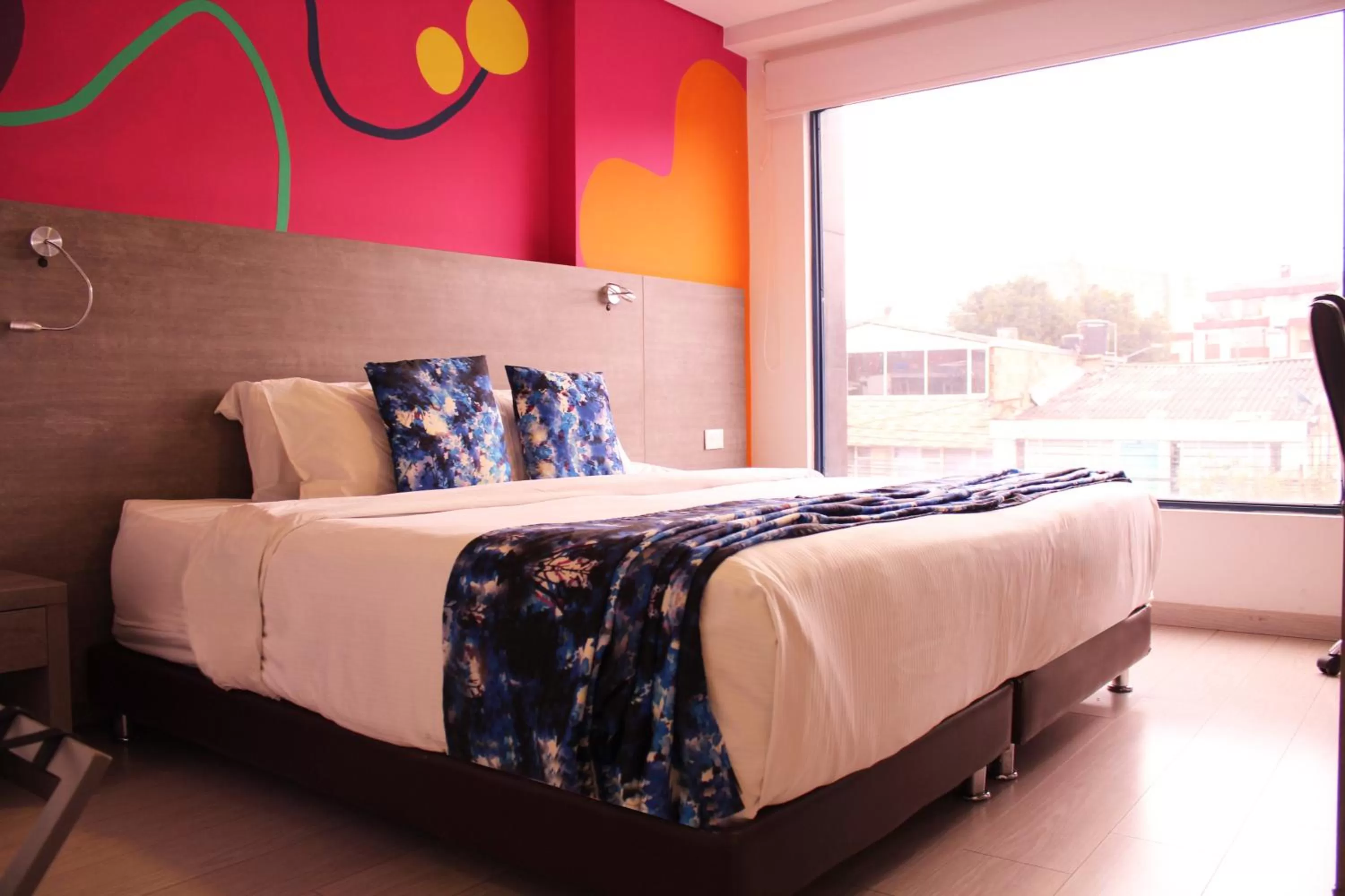 Bed in Agora Suites Self-Service Boutique Hotel