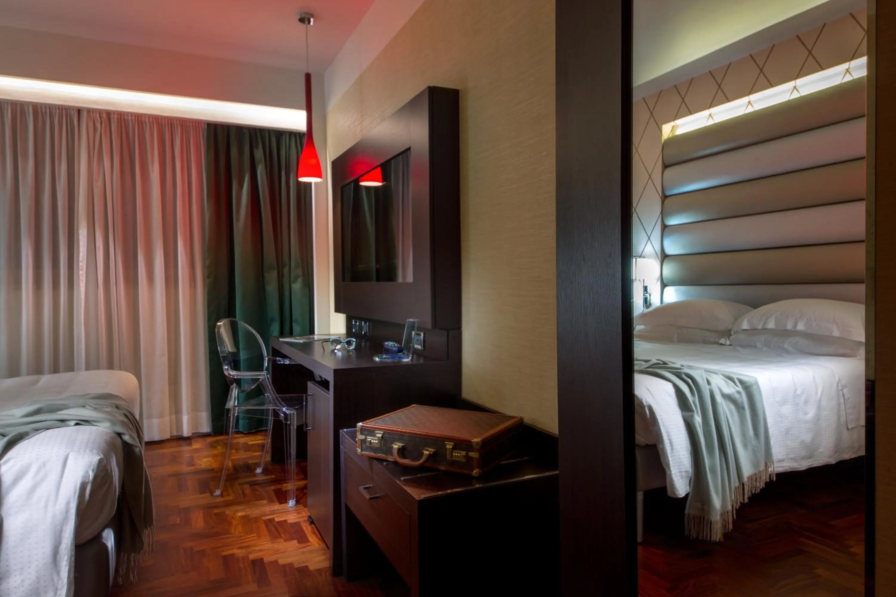 Bed in Enea Hotel Pomezia