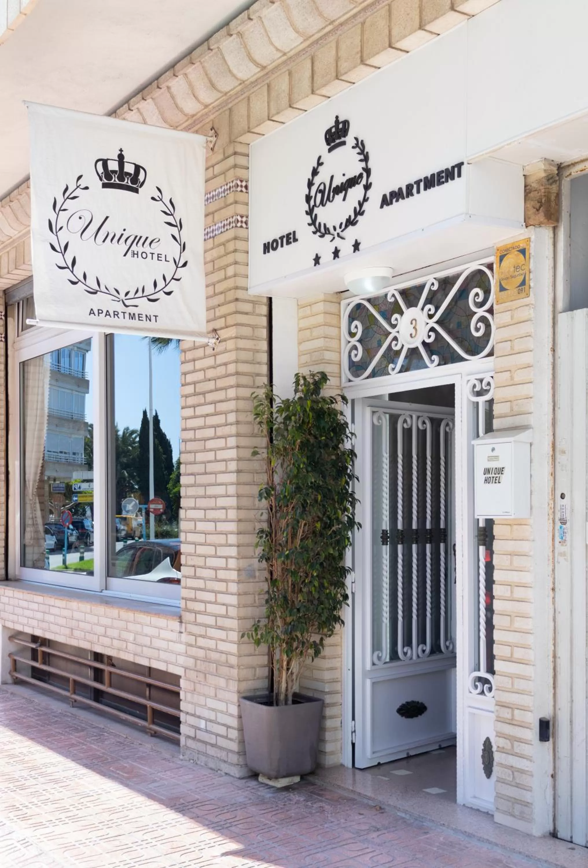 Property building in Unique Hotel Apartments