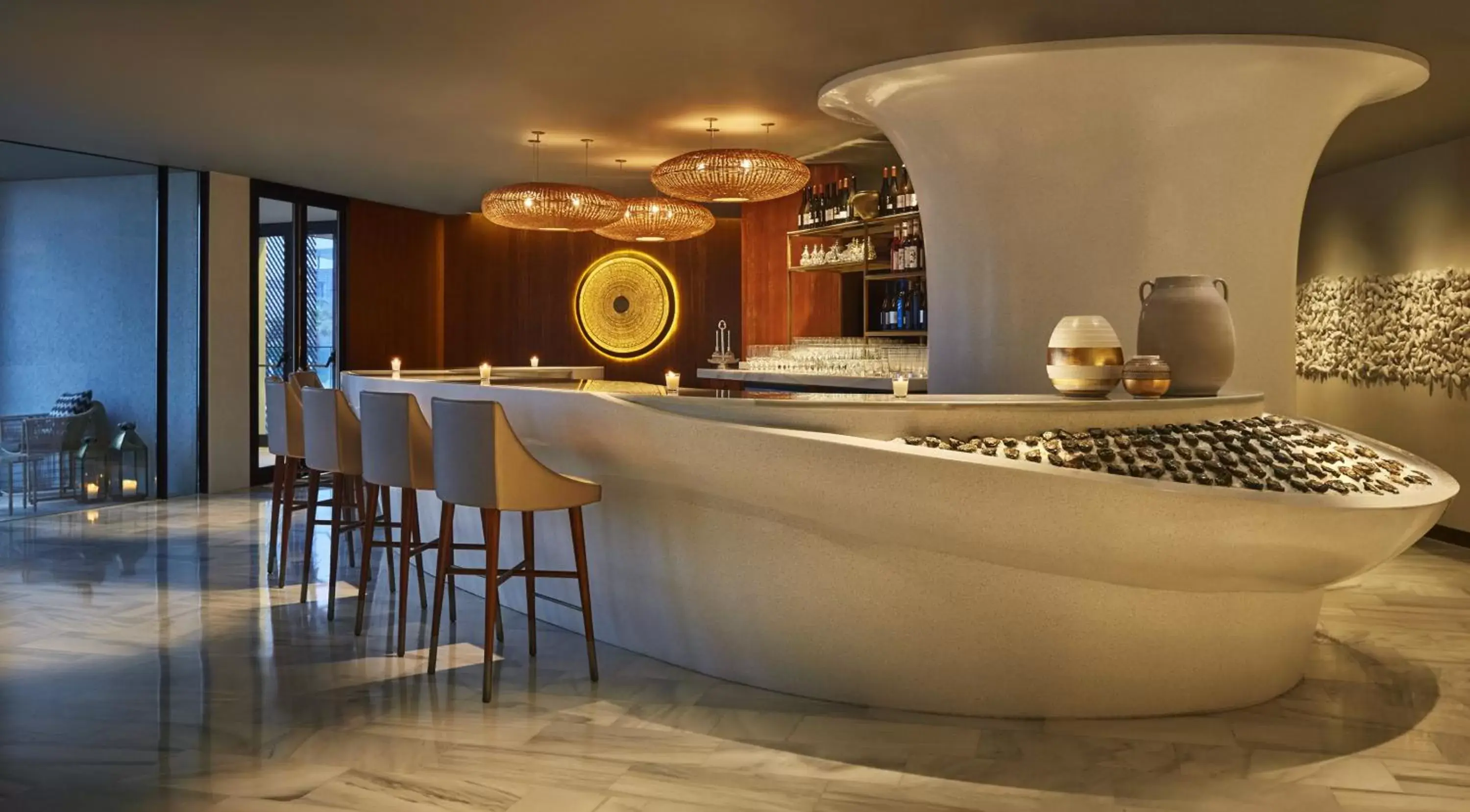 Lounge or bar in Four Seasons Hotel Casablanca Lounge or bar in Four Seasons Hotel Casablanca