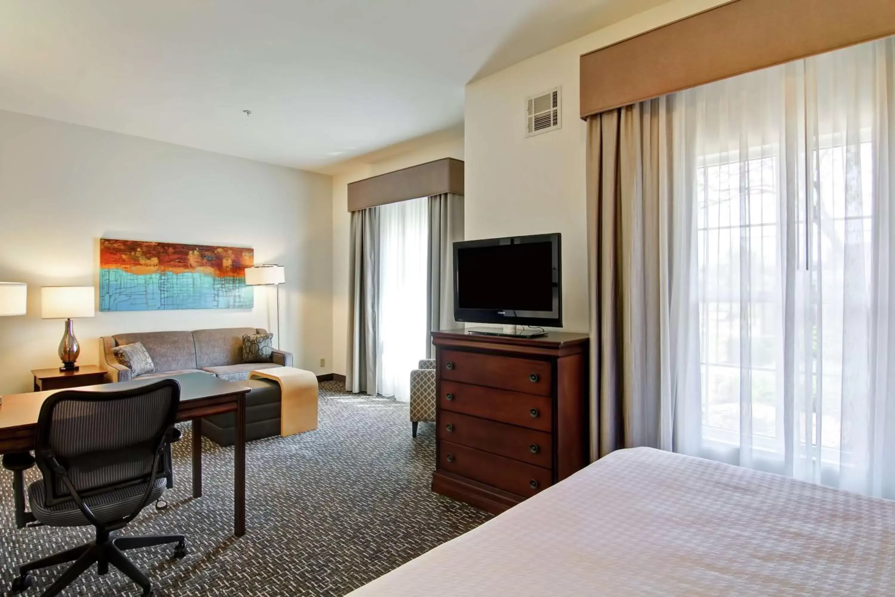 Bedroom, Bed in Homewood Suites by Hilton Oklahoma City-West