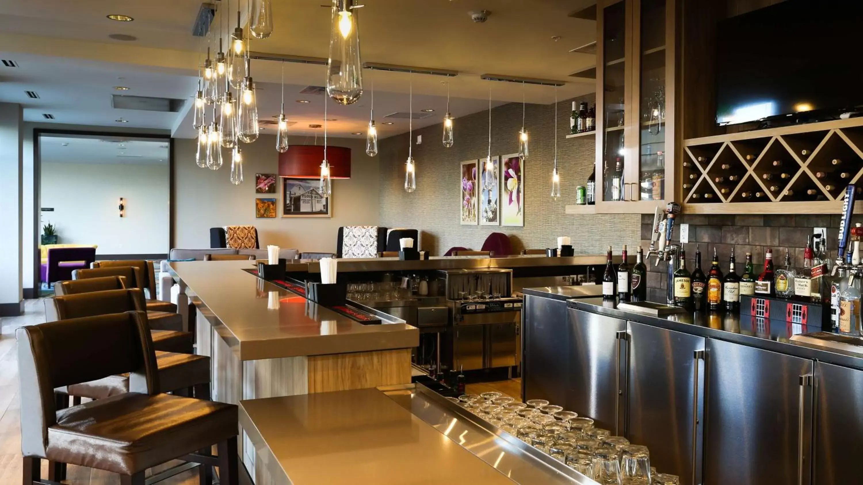 Lounge or bar, Restaurant/Places to Eat in Hilton Garden Inn Arvada/Denver, CO