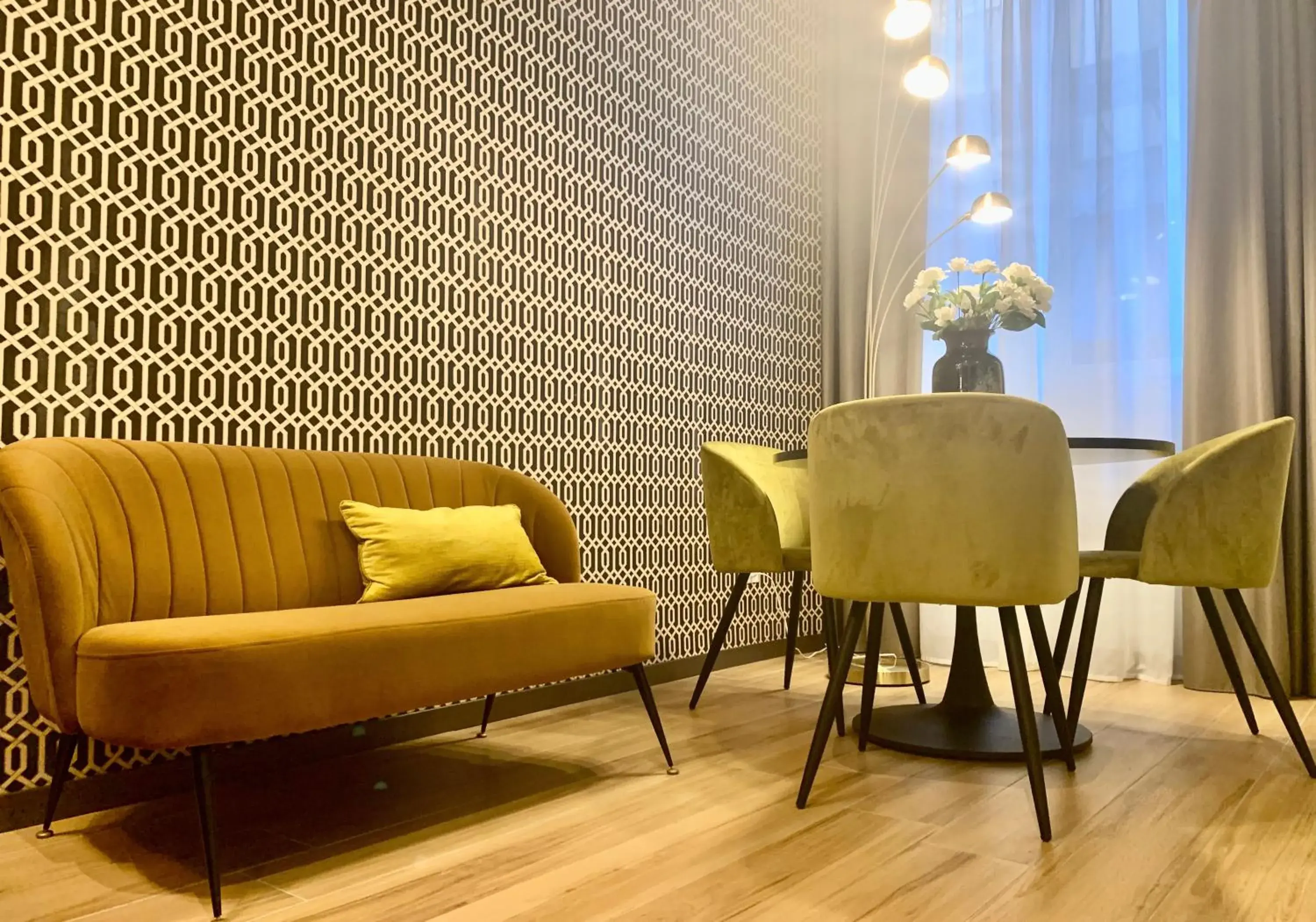 Seating Area in INTO the heart of MILAN Aparthotel