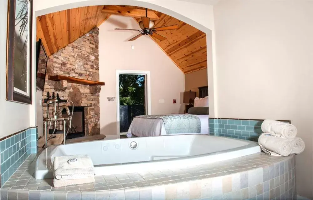 Bathroom in Brasstown Valley Resort & Spa