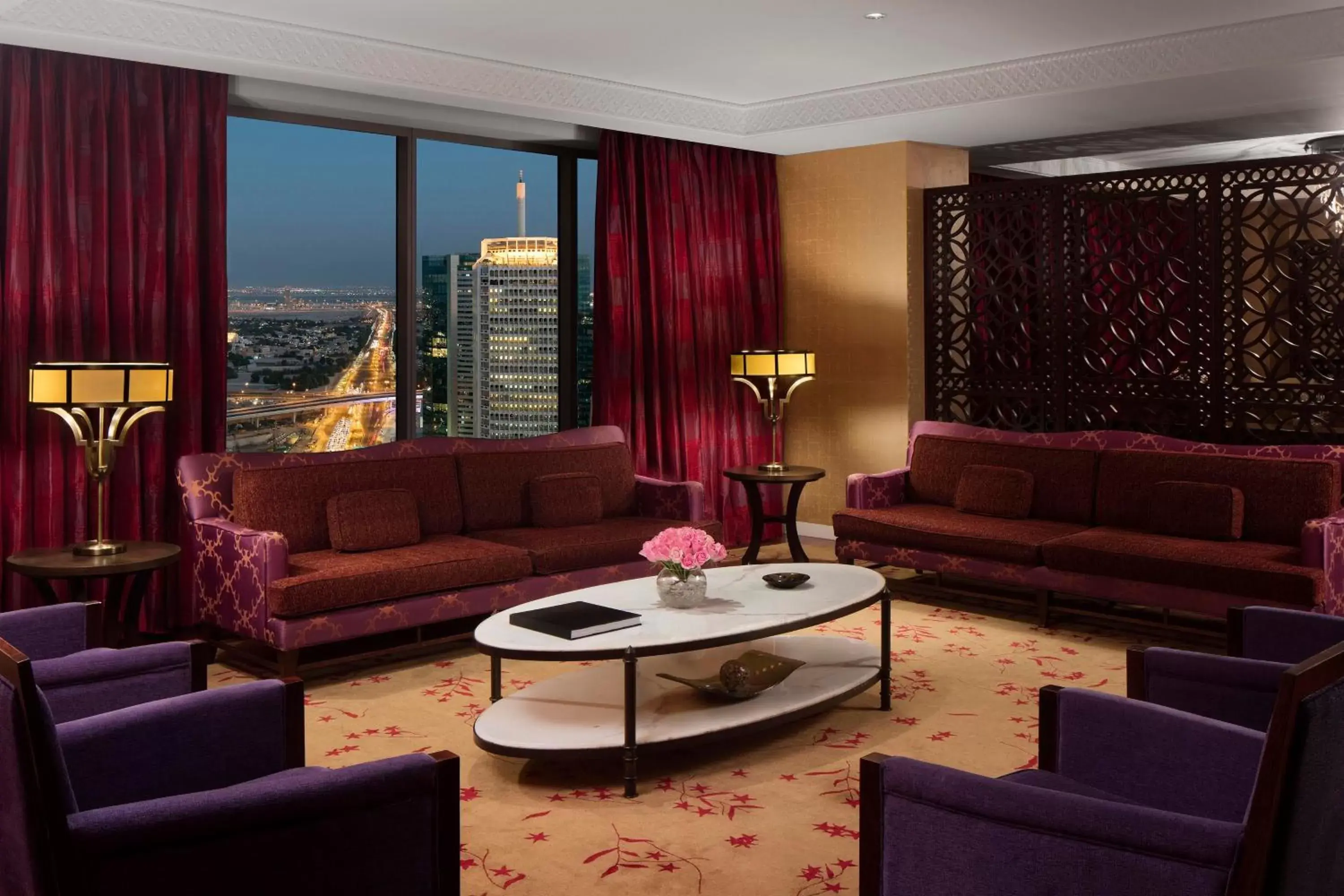 Living room in The H Dubai