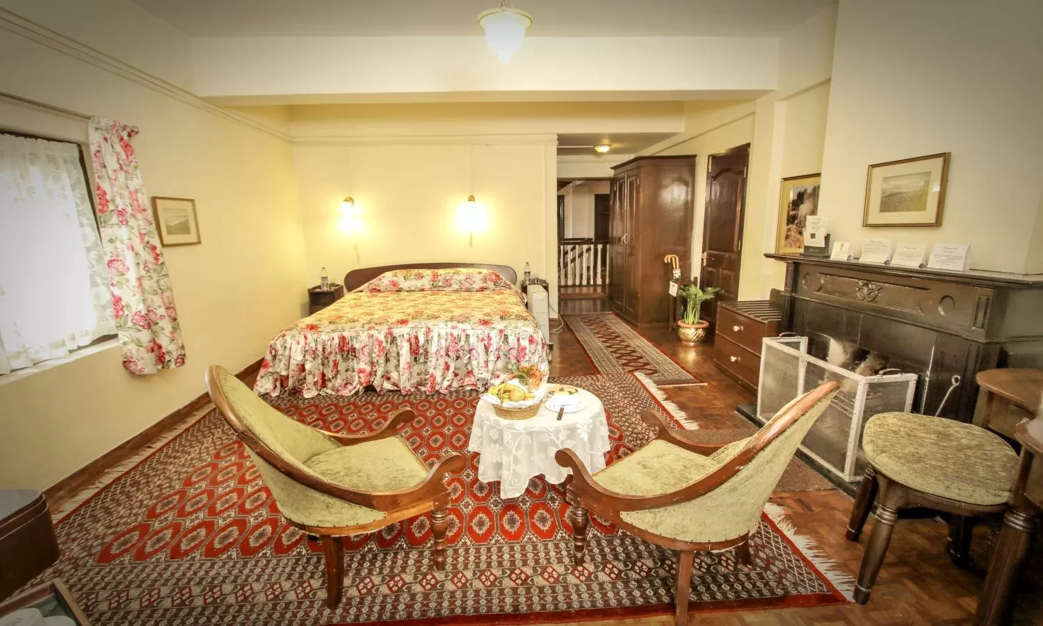 Living room in Windamere Hotel - A Colonial Heritage