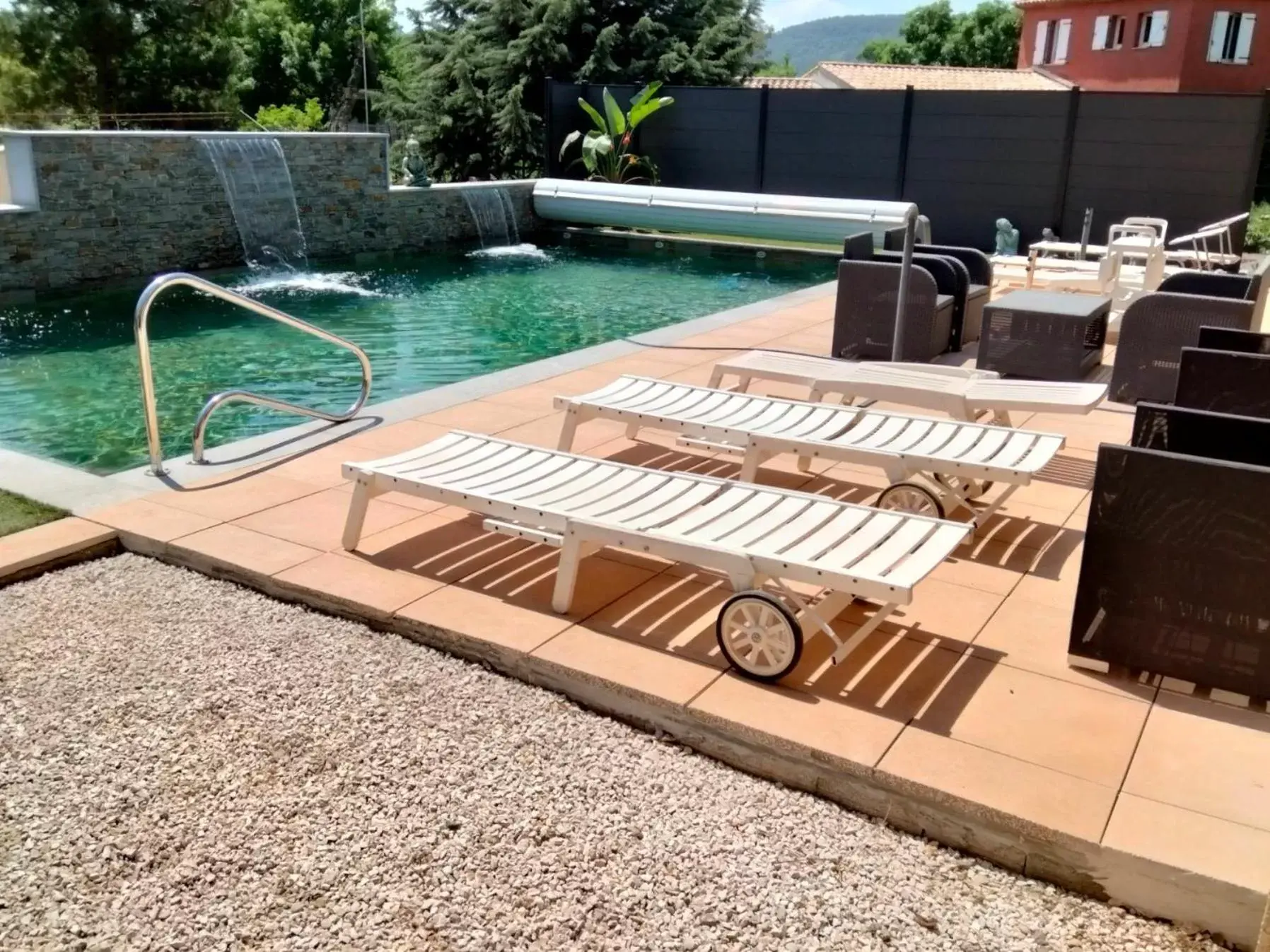 Swimming Pool in Villa Les Marmottes