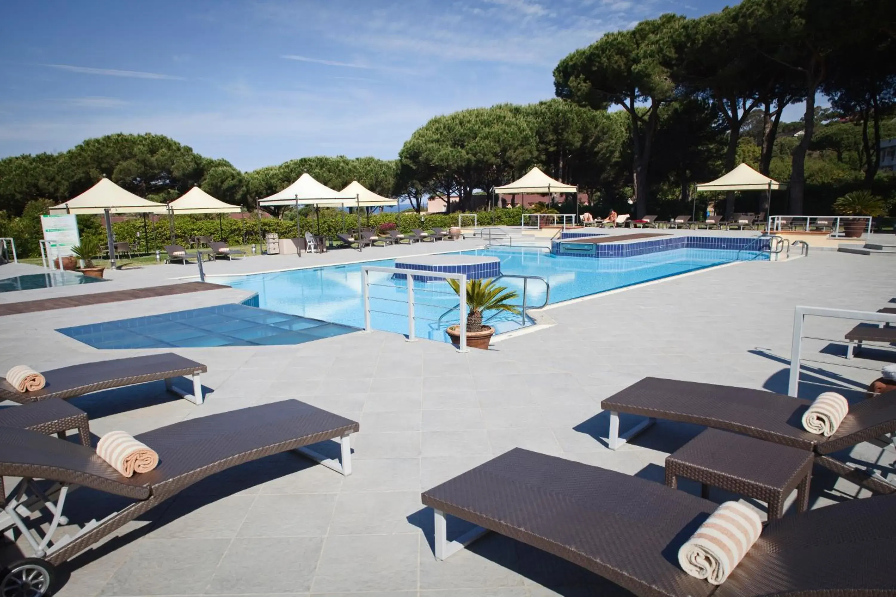 Swimming pool in Golf Hotel Punta Ala Swimming pool in Golf Hotel Punta Ala