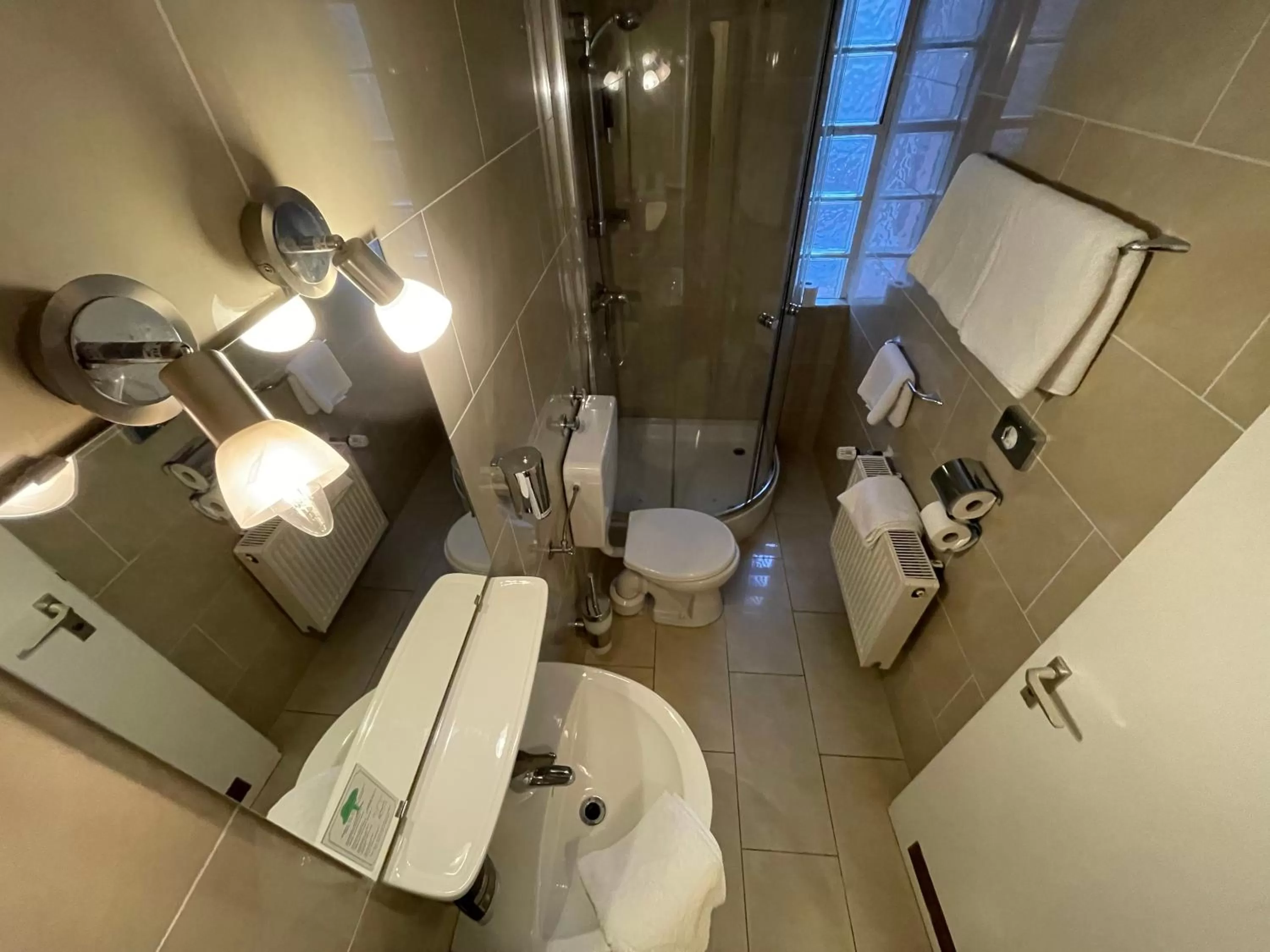 Toilet in Hafner Hotel- Apartment