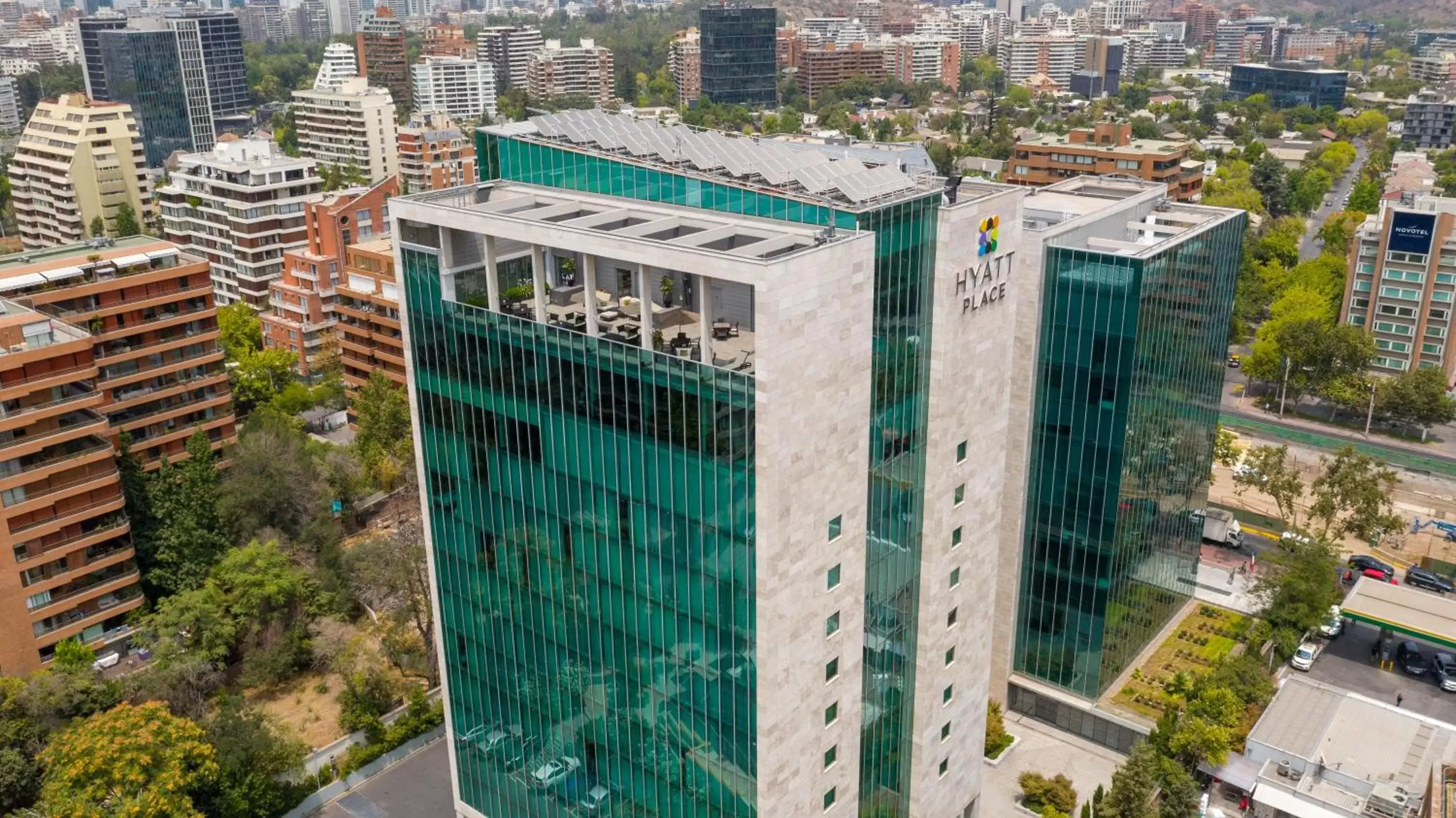 Bird's eye view in Hyatt Place Santiago/Vitacura Bird's eye view in Hyatt Place Santiago/Vitacura