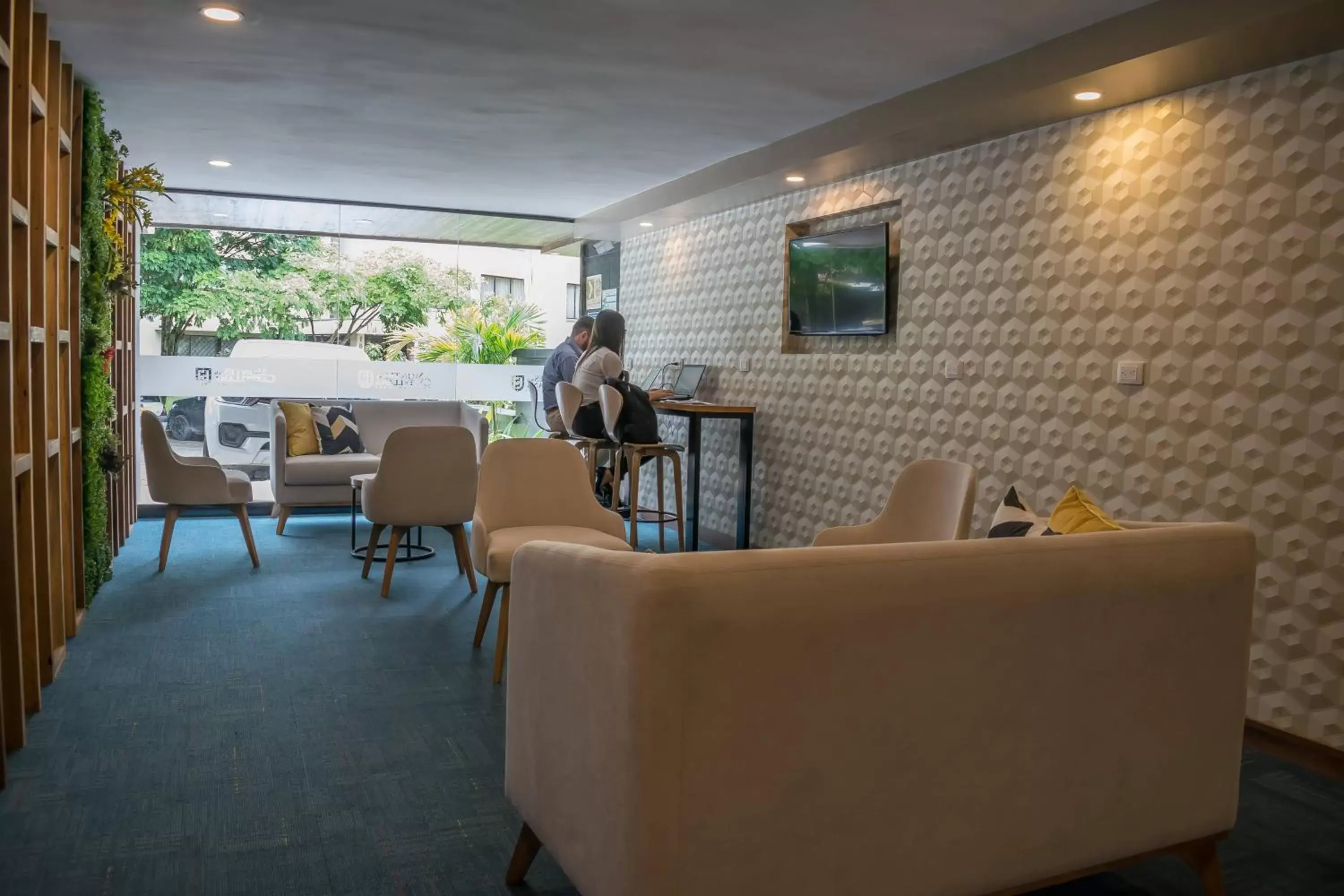 Living room in Hotel Montes De La Castellana