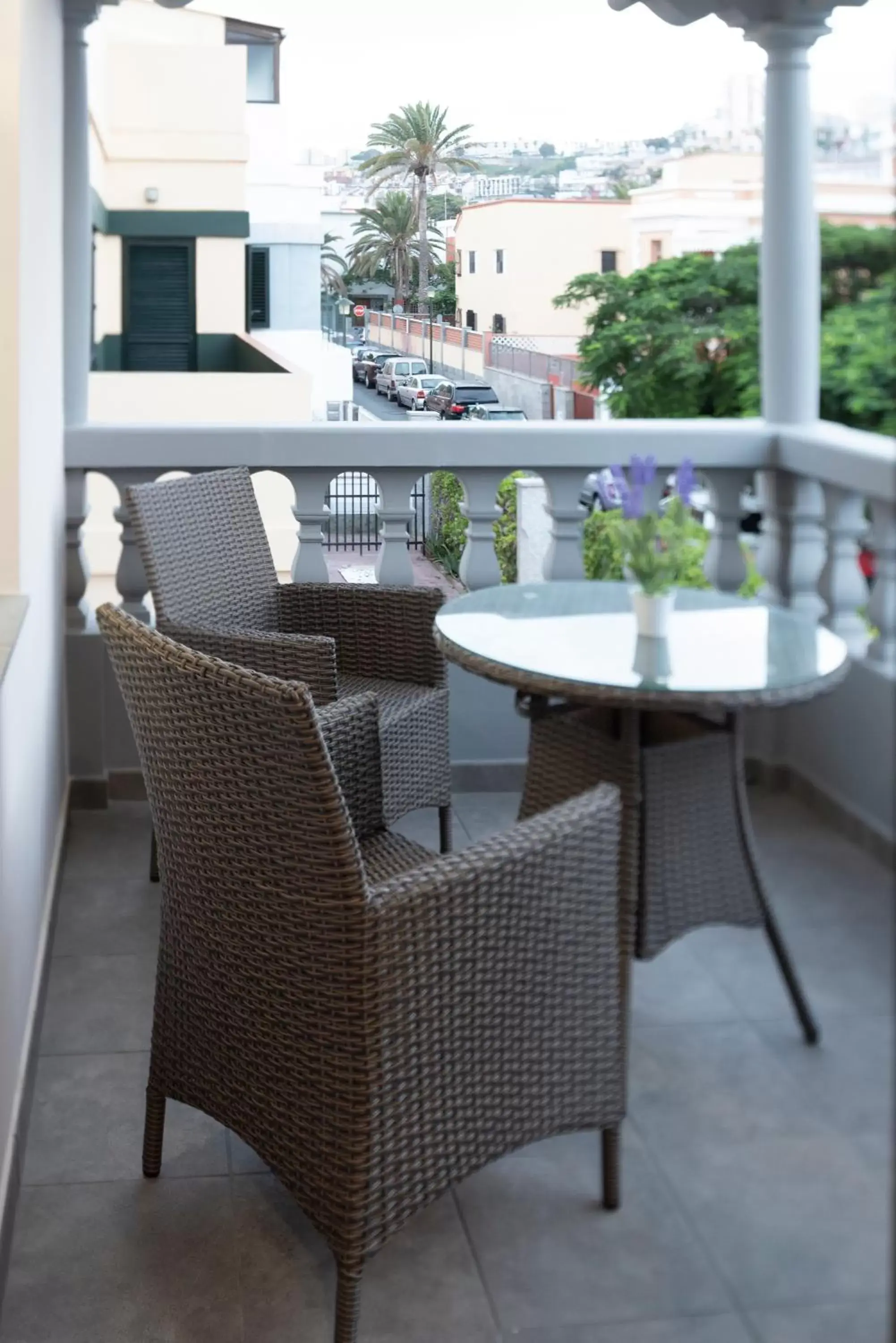 Balcony/Terrace in La Palmera Hotel Boutique