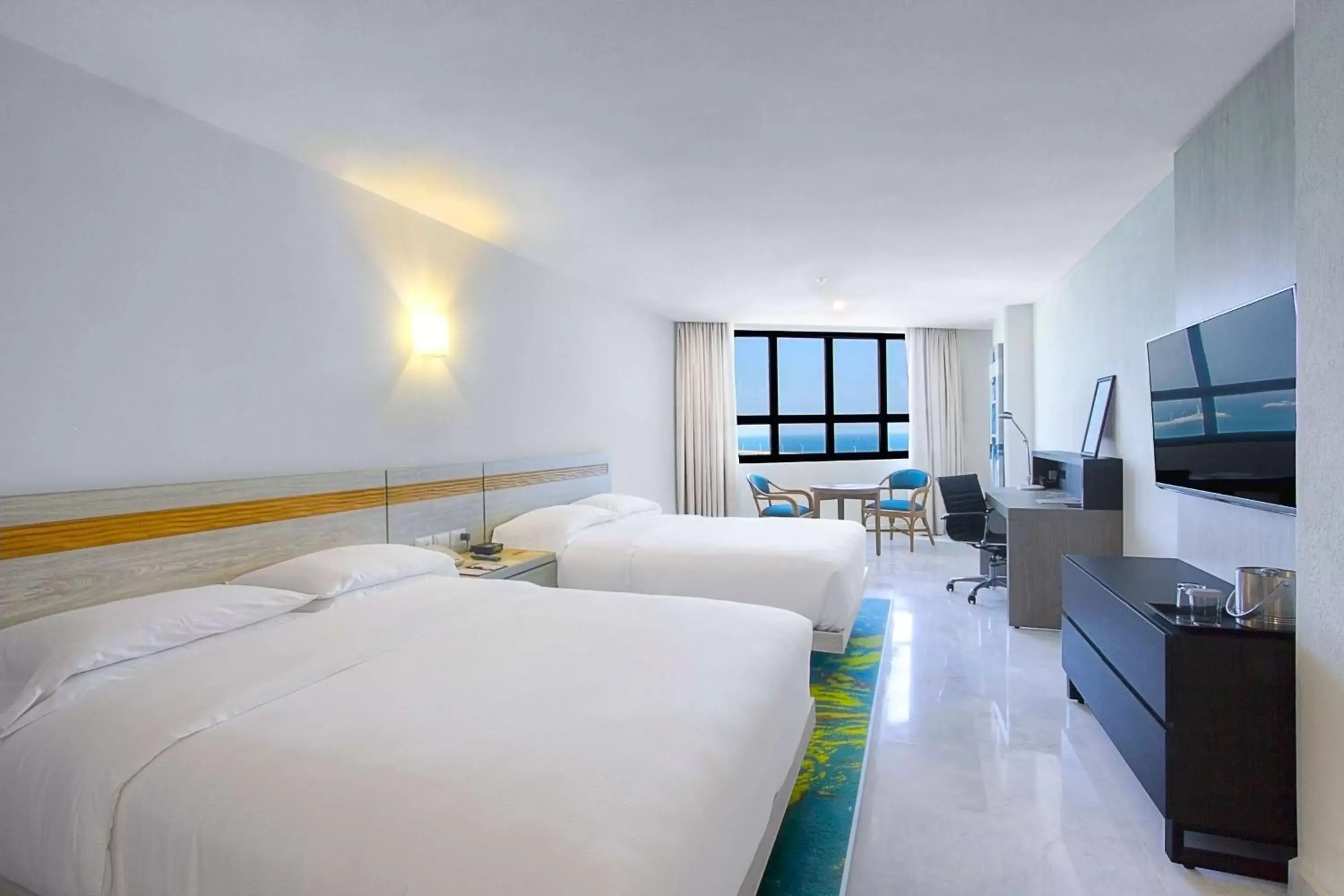 Bed in DoubleTree by Hilton Veracruz