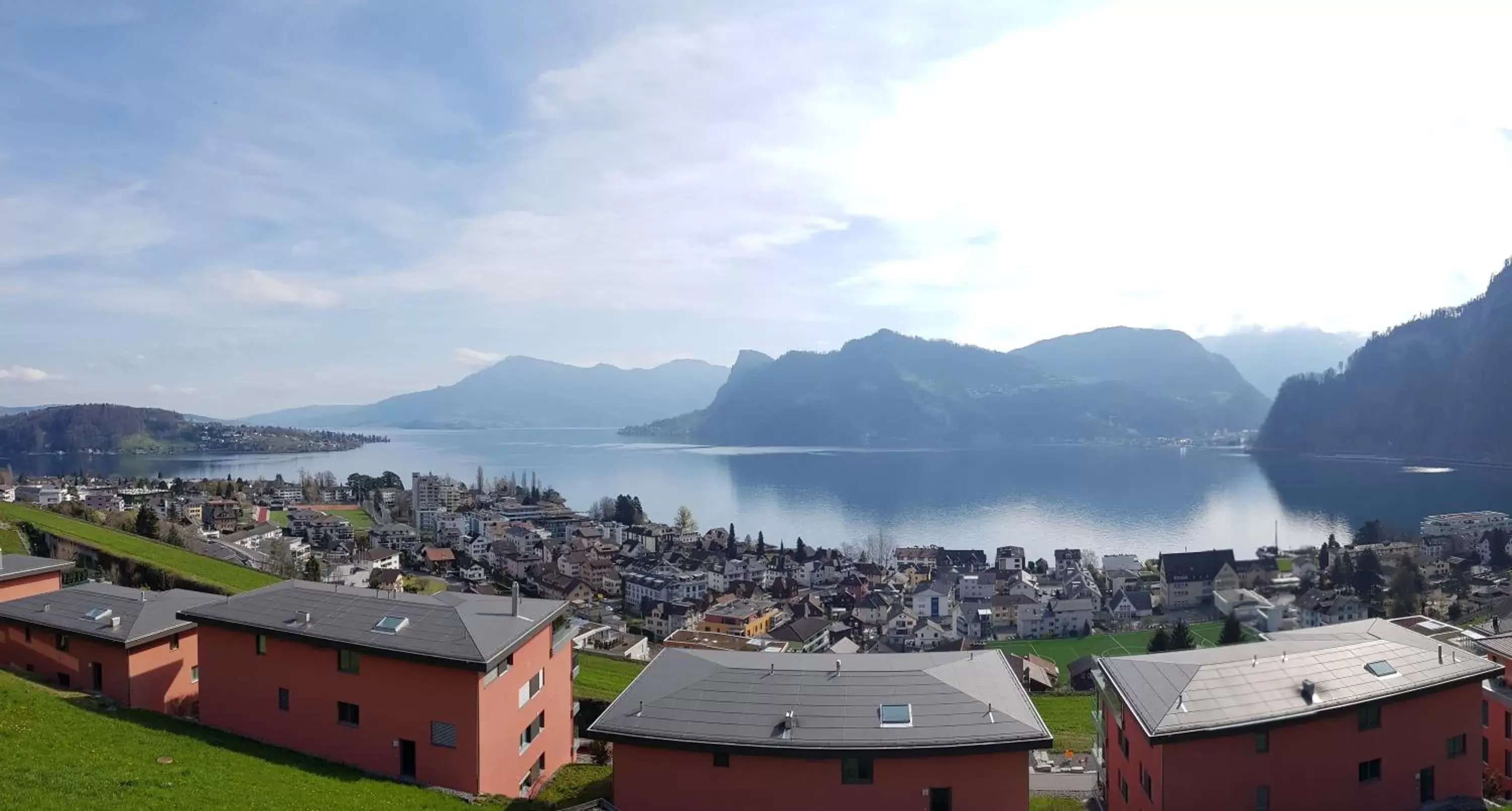 Balcony/Terrace, Mountain View in Hotel Roggerli