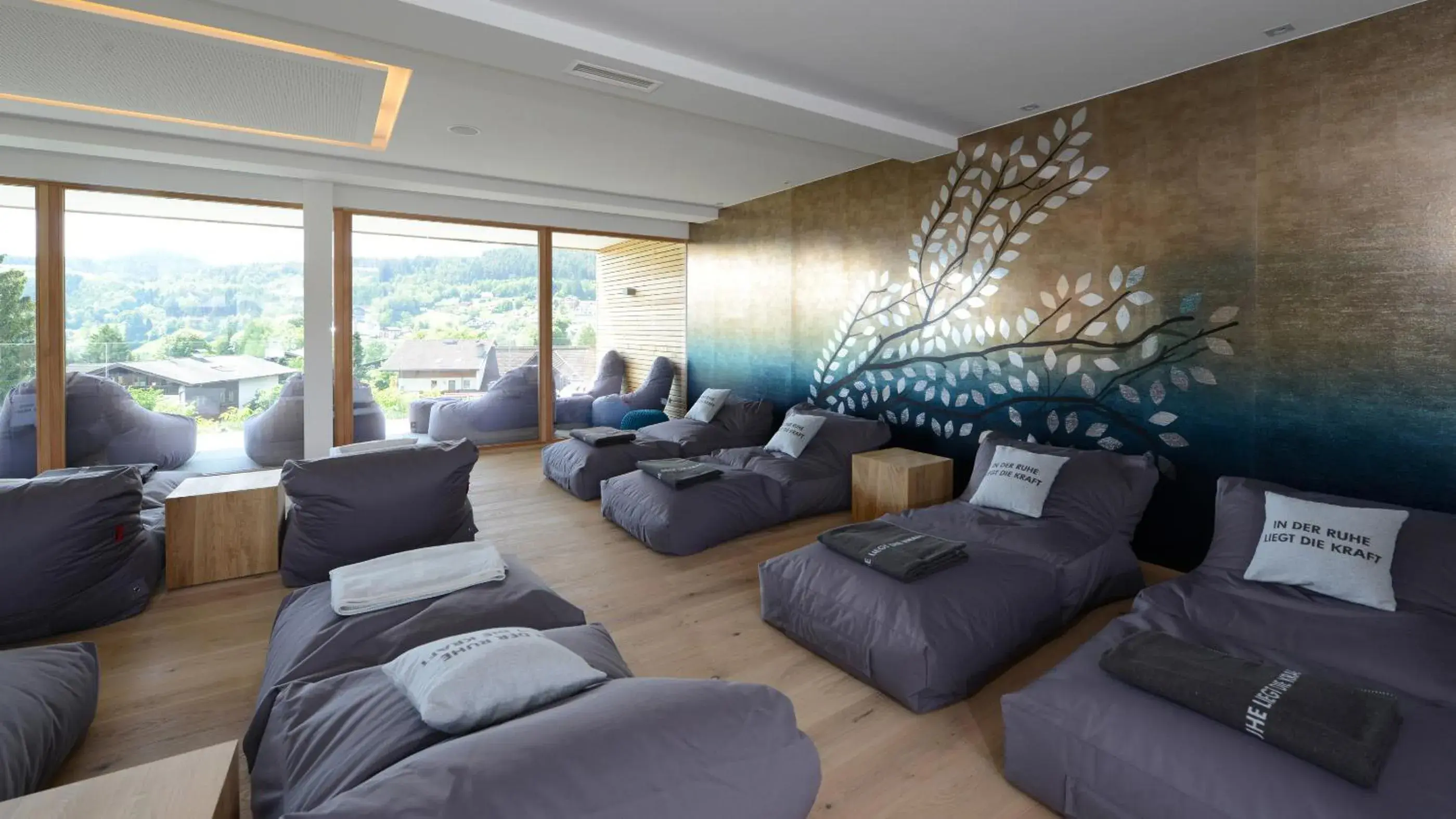 Sauna, Seating Area in Hotel Moserhof