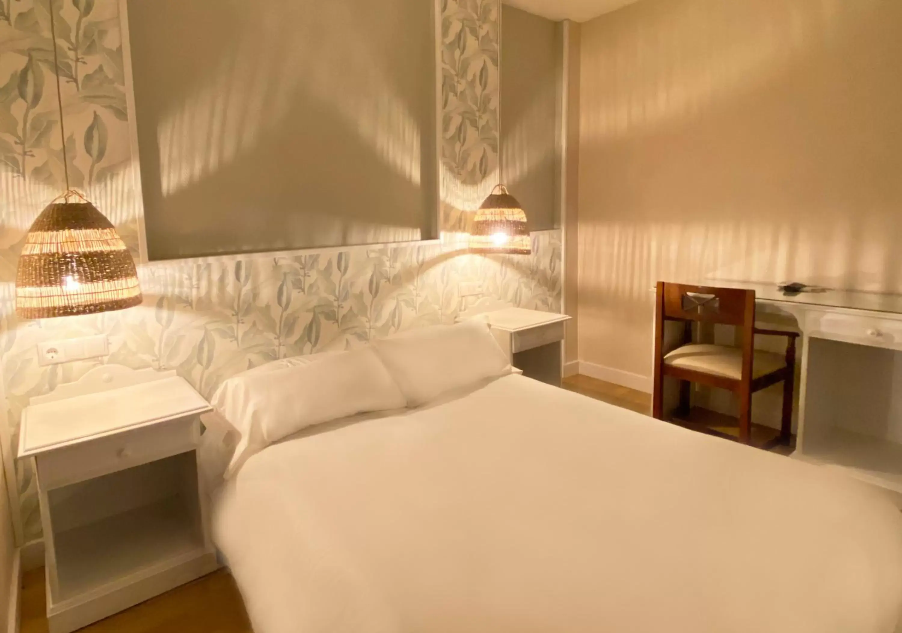 Bed in Hotel Plaza Mayor