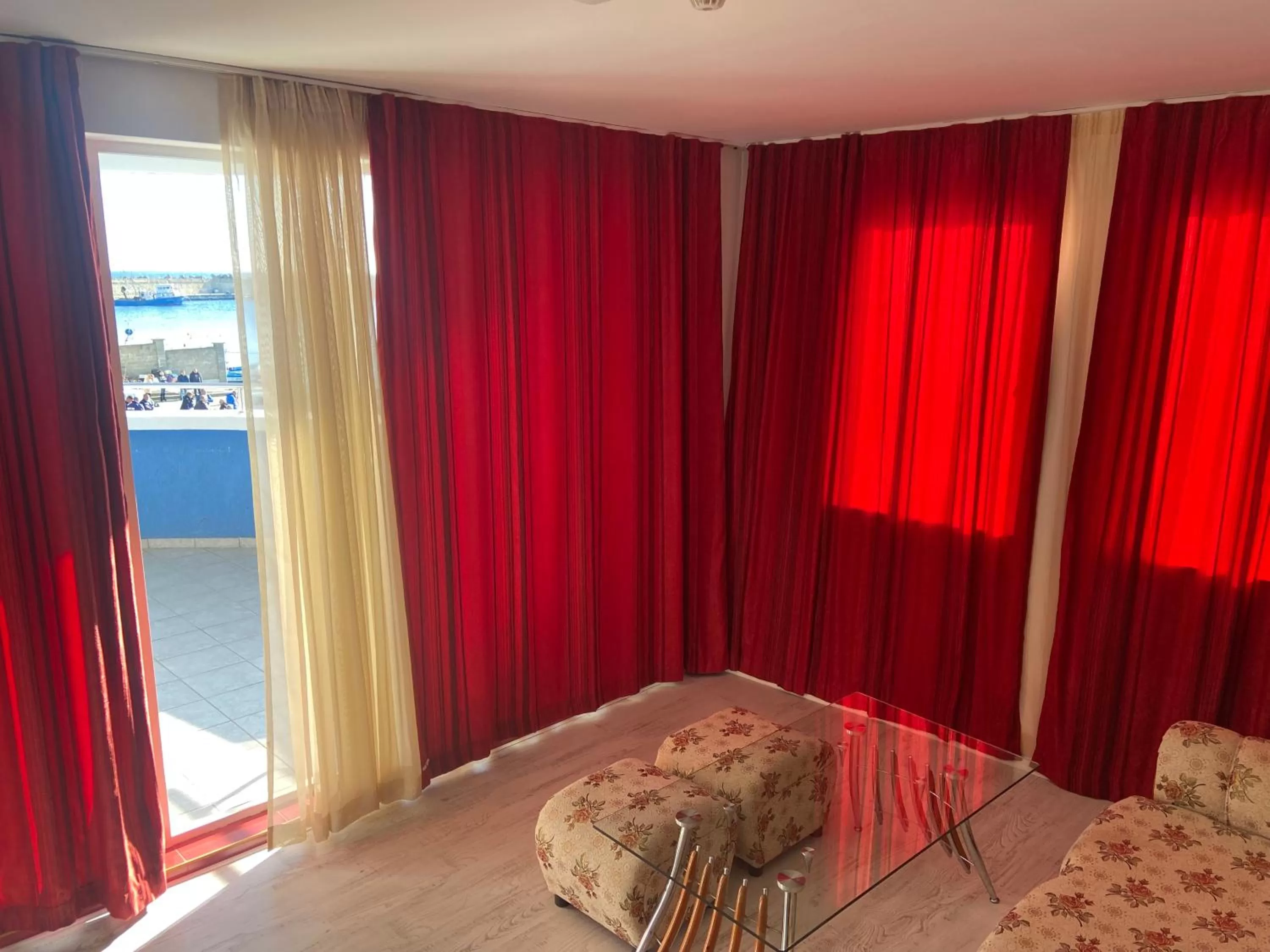 Bed in Ribarska Sreshta Family Hotel