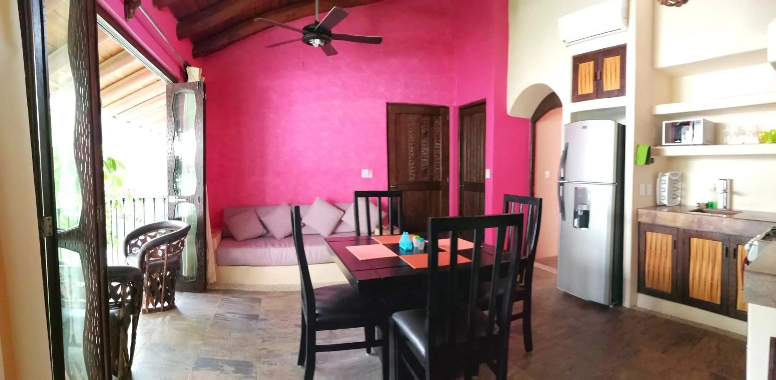 Dining Area in Ceiba Studios