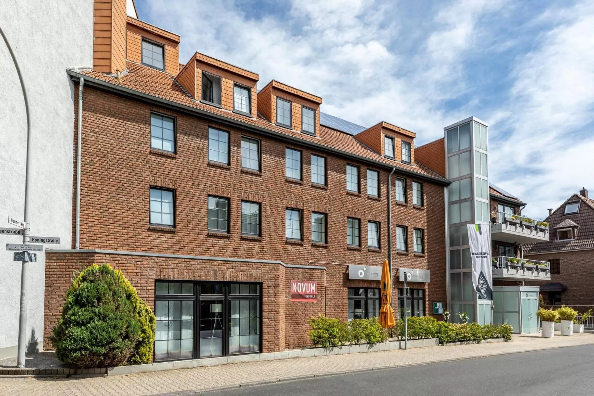 Property building in Hotel Freiraum